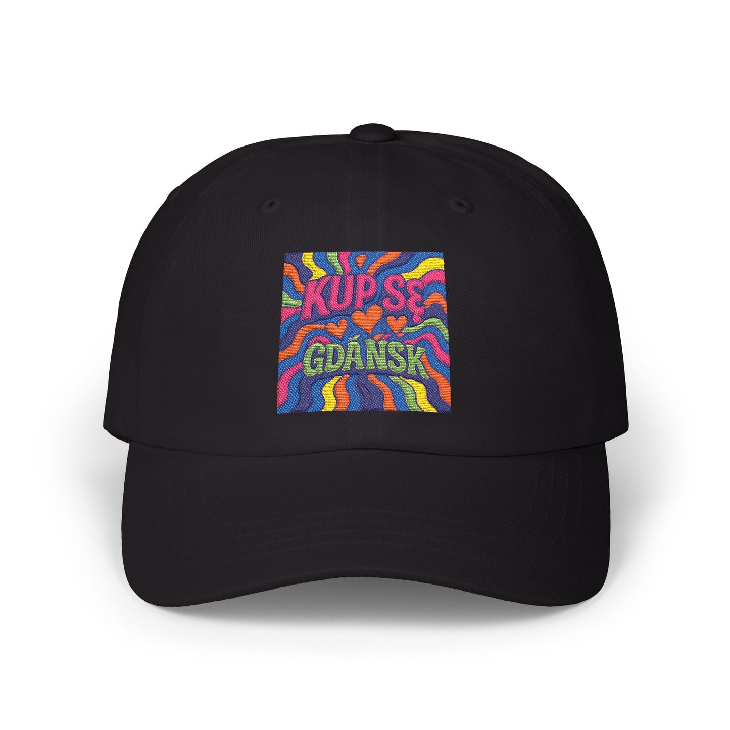Czapka z daszkiem z grafiką Kup Se Acid – modny Dad Cap z charakterem