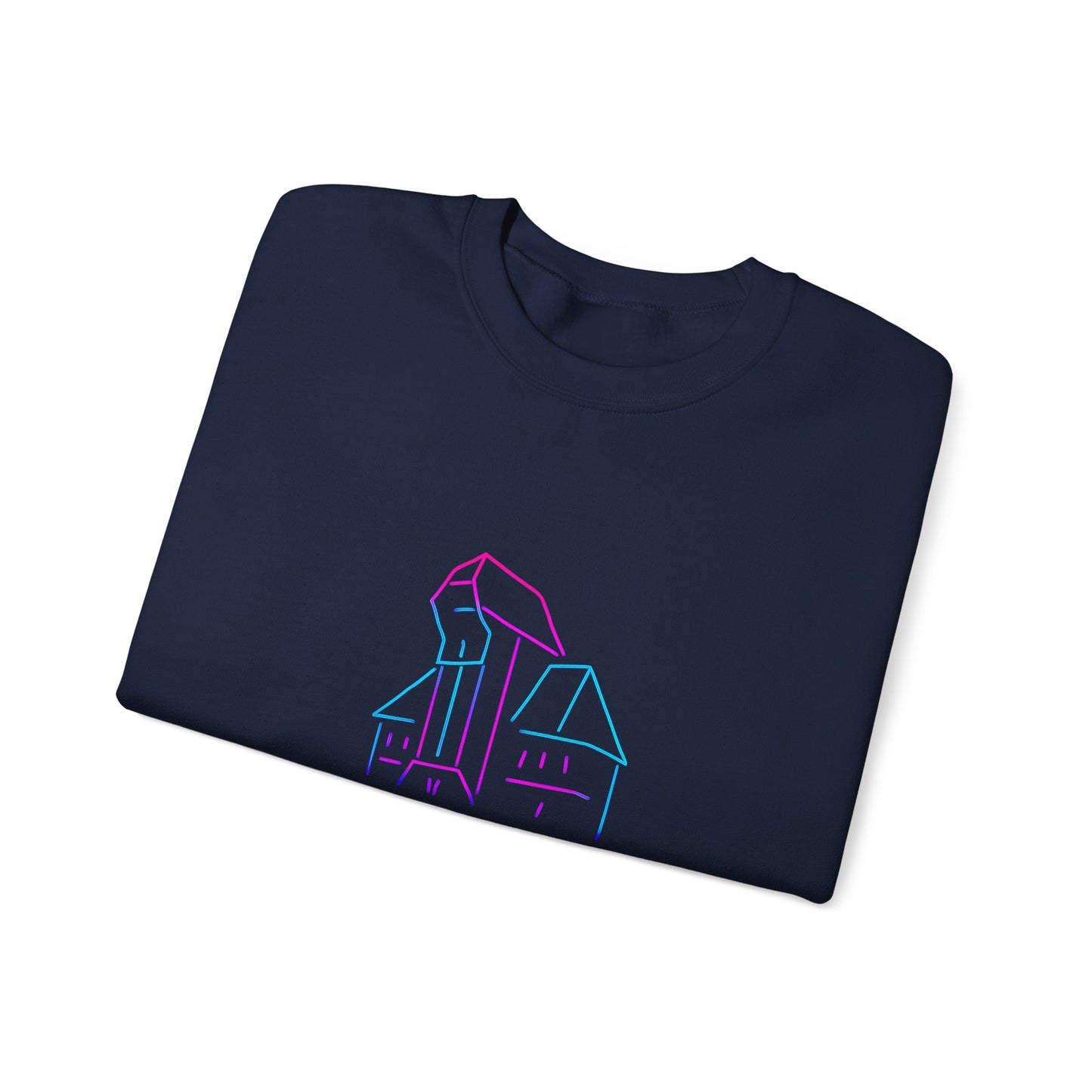 Bluza unisex z grafiką Kup Se GDN Nights – klasyczny crewneck i miejski styl