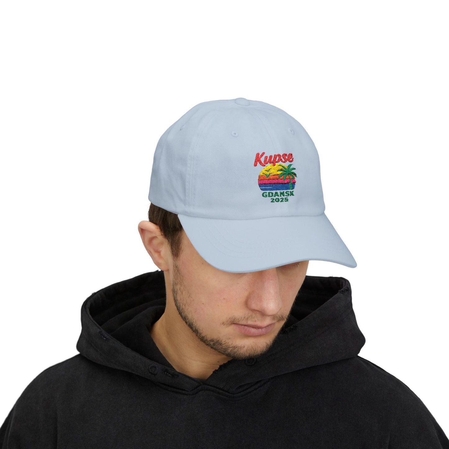 Czapka z daszkiem z grafiką Kup Se 90s – modny Dad Cap z charakterem
