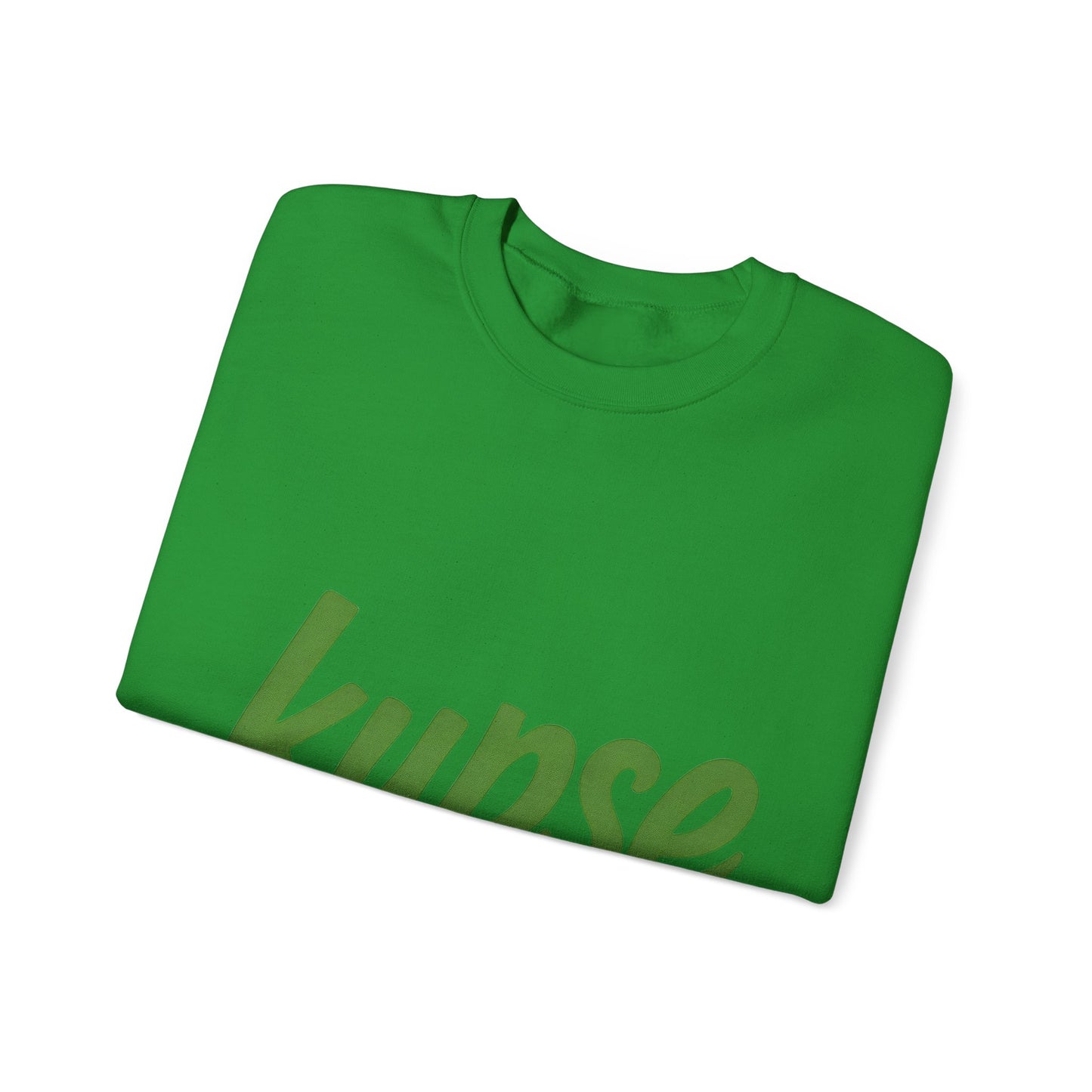 Bluza unisex z grafiką Kup Se Logo Green – klasyczny crewneck i miejski styl