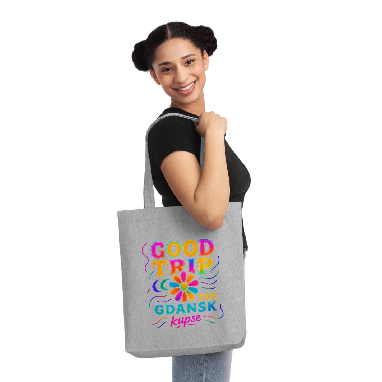 Tkana Torba na Ramię Kup Se Good Trip – Styl i Ekologia w Jednym
