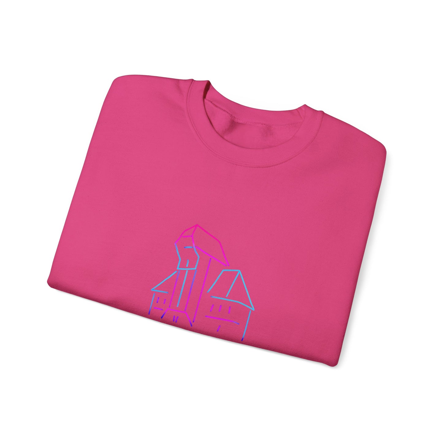 Bluza unisex z grafiką Kup Se GDN Nights – klasyczny crewneck i miejski styl