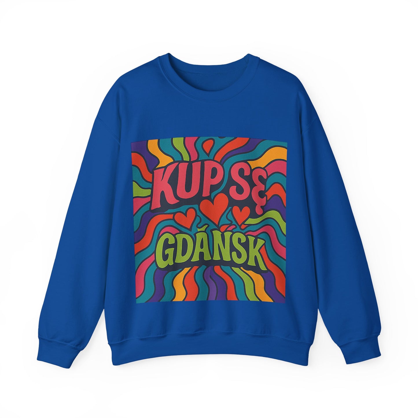 Bluza unisex z grafiką Kup Se Acid – klasyczny crewneck i miejski styl