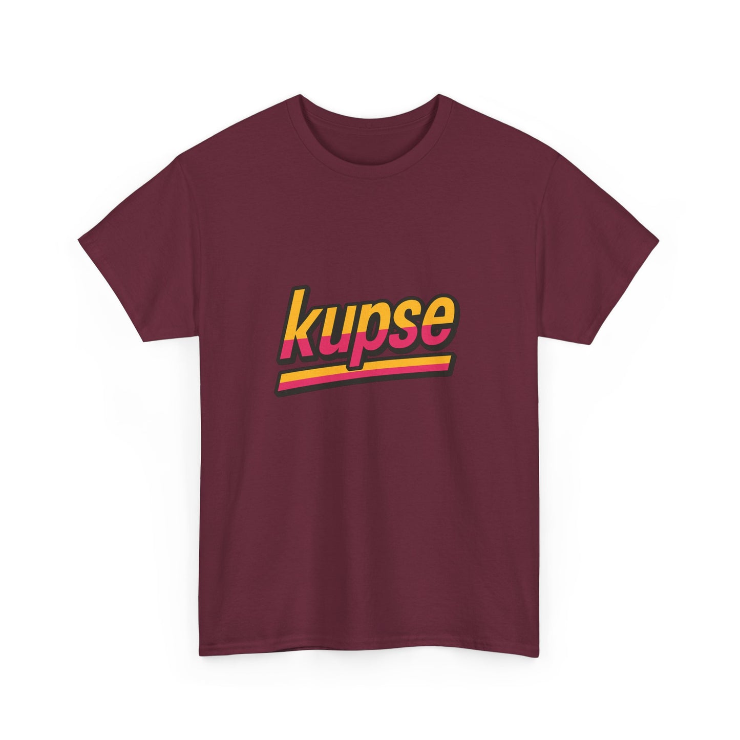 KupSe Logo Retro Sport Style t-shirt - Unisex Heavy Cotton Tee