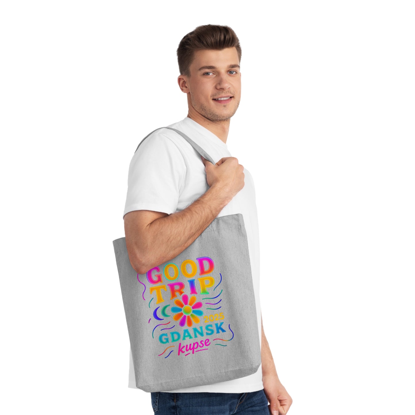 Tkana Torba na Ramię Kup Se Good Trip – Styl i Ekologia w Jednym