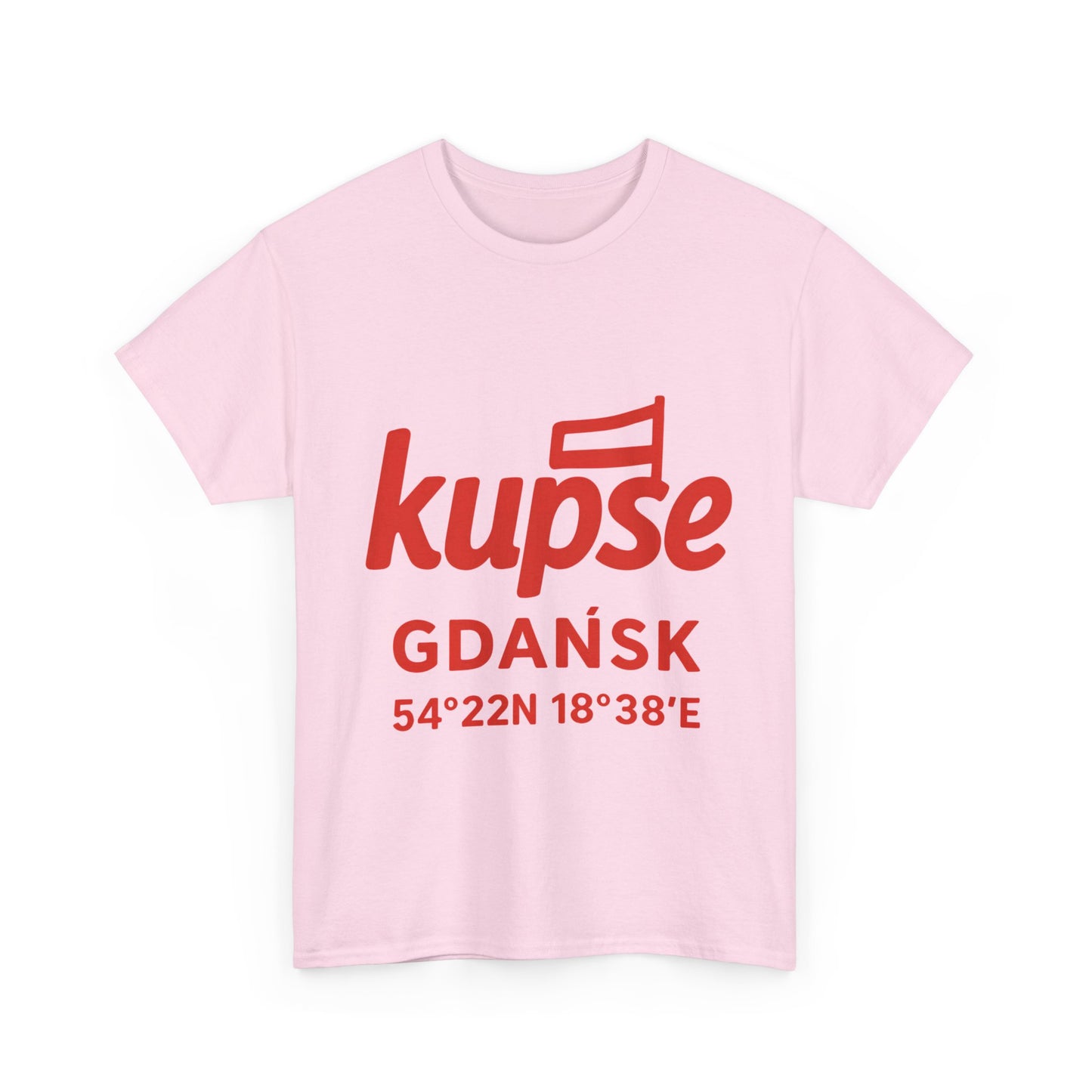 KupSe Logo Gdańsk Solidarność t-shirt - Unisex Heavy Cotton Tee