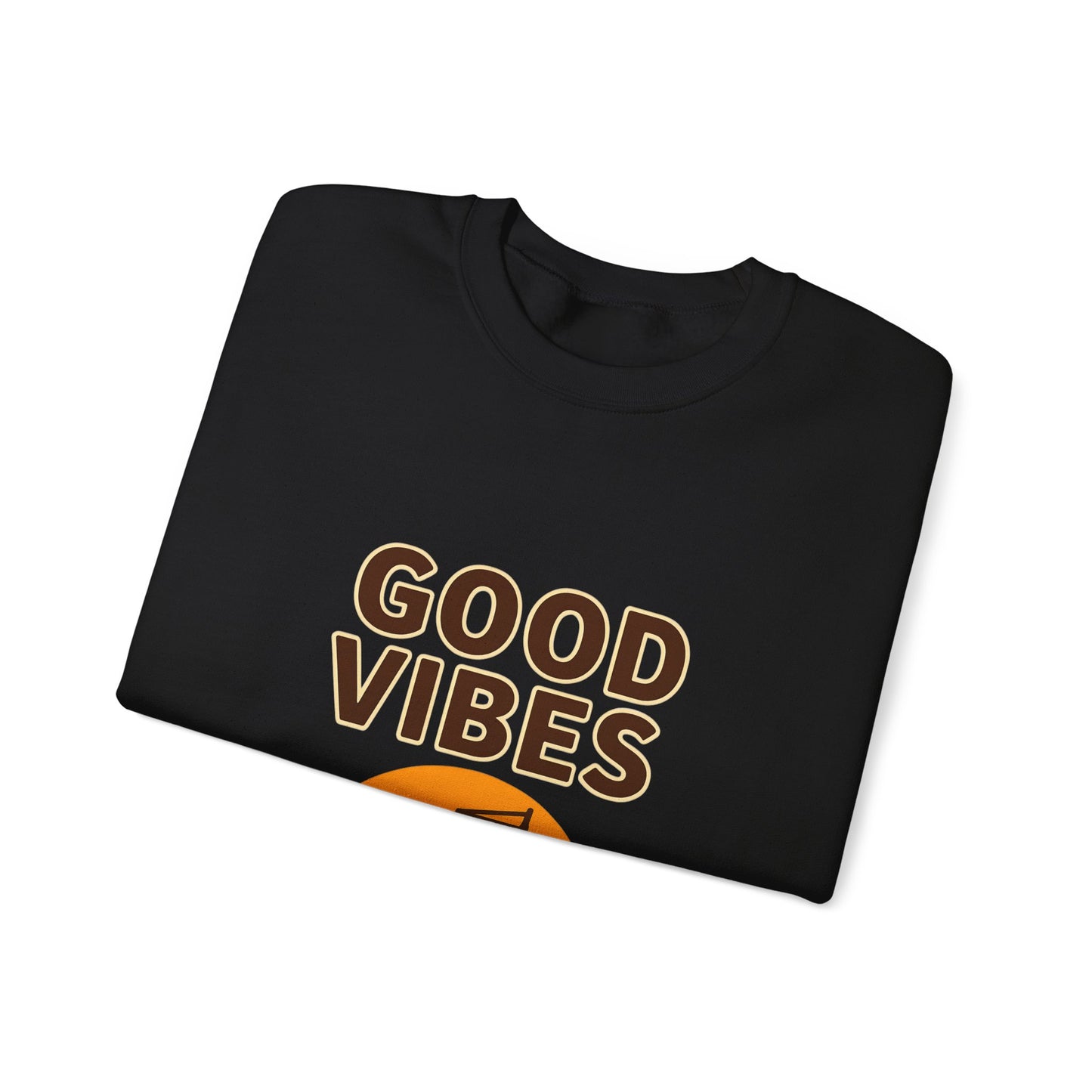Bluza unisex z grafiką Kup Se Good Vibes – klasyczny crewneck i miejski styl