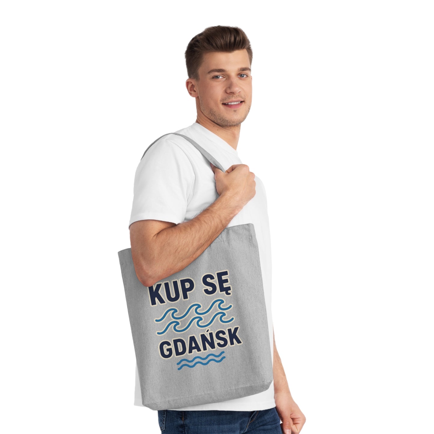 Tkana Torba na Ramię Kup Se Gdańsk Fale – Styl i Ekologia w Jednym