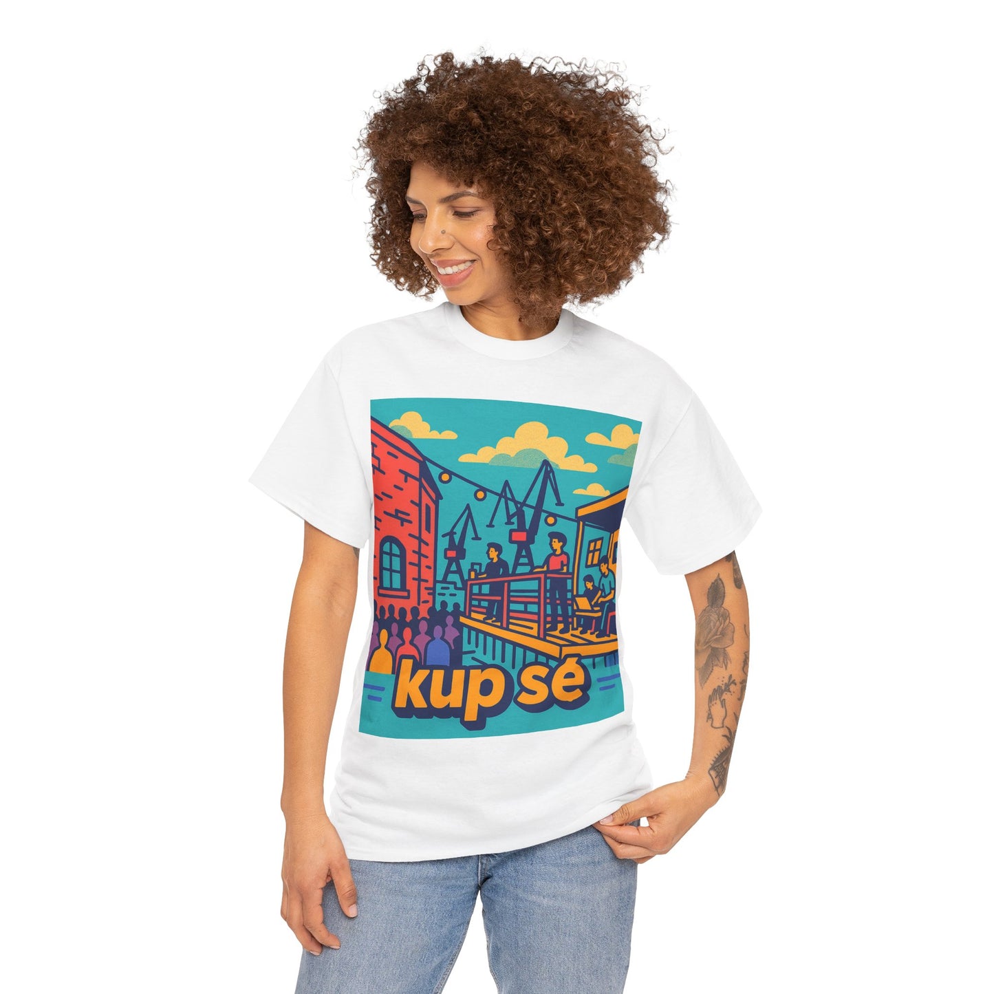 KupSe 100cznia t-shirt - Unisex Heavy Cotton Tee