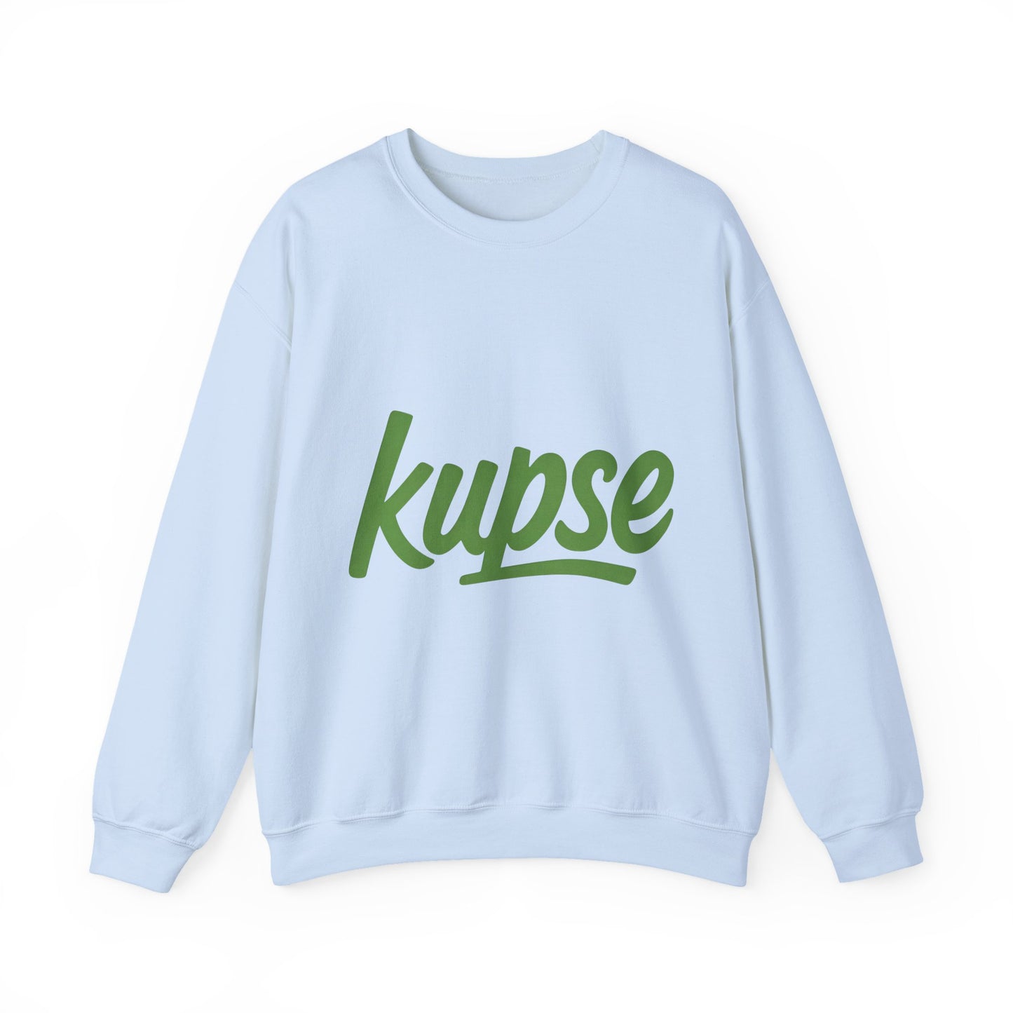 Bluza unisex z grafiką Kup Se Logo Green – klasyczny crewneck i miejski styl