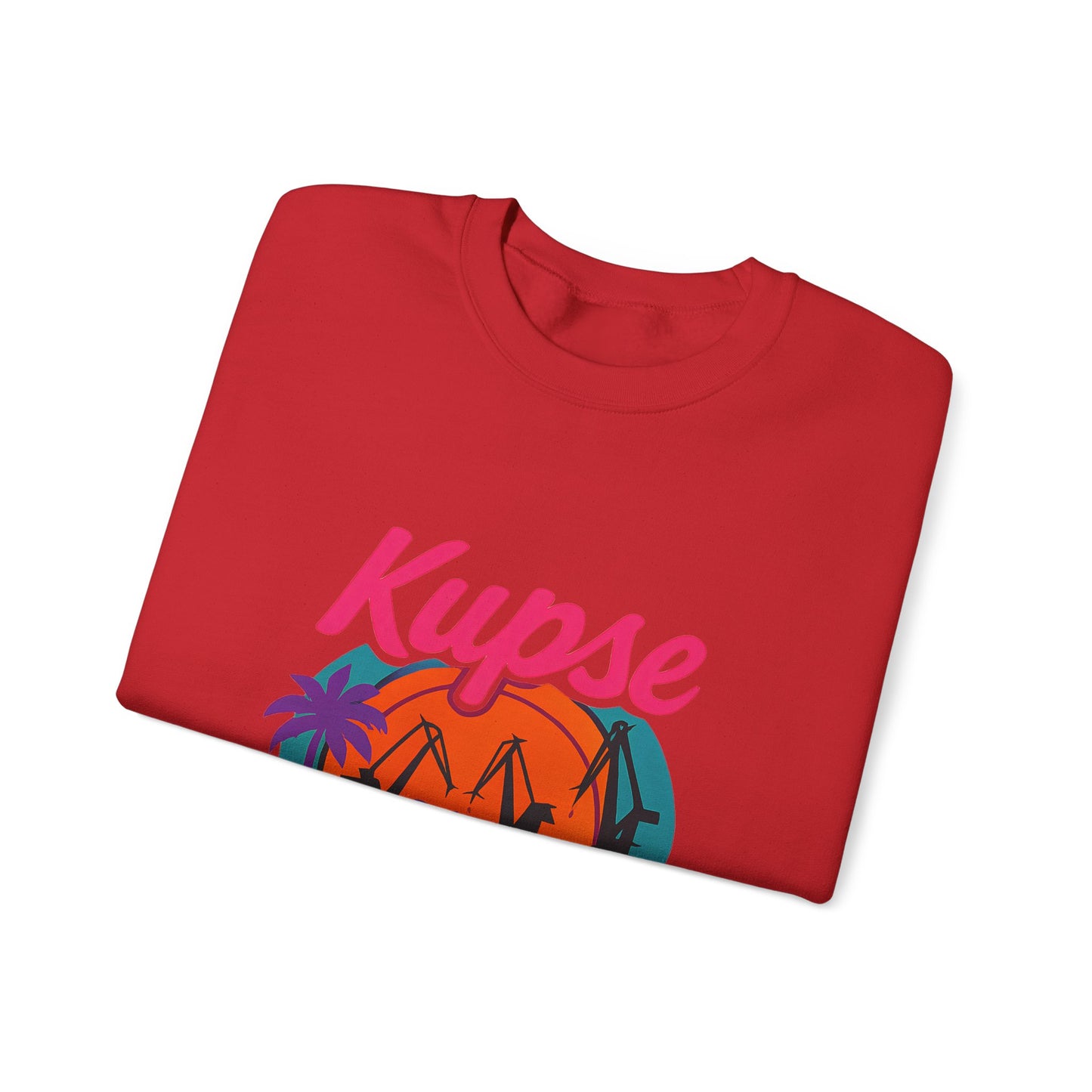 Bluza unisex z grafiką Kup Se Seas The Day – klasyczny crewneck i miejski styl