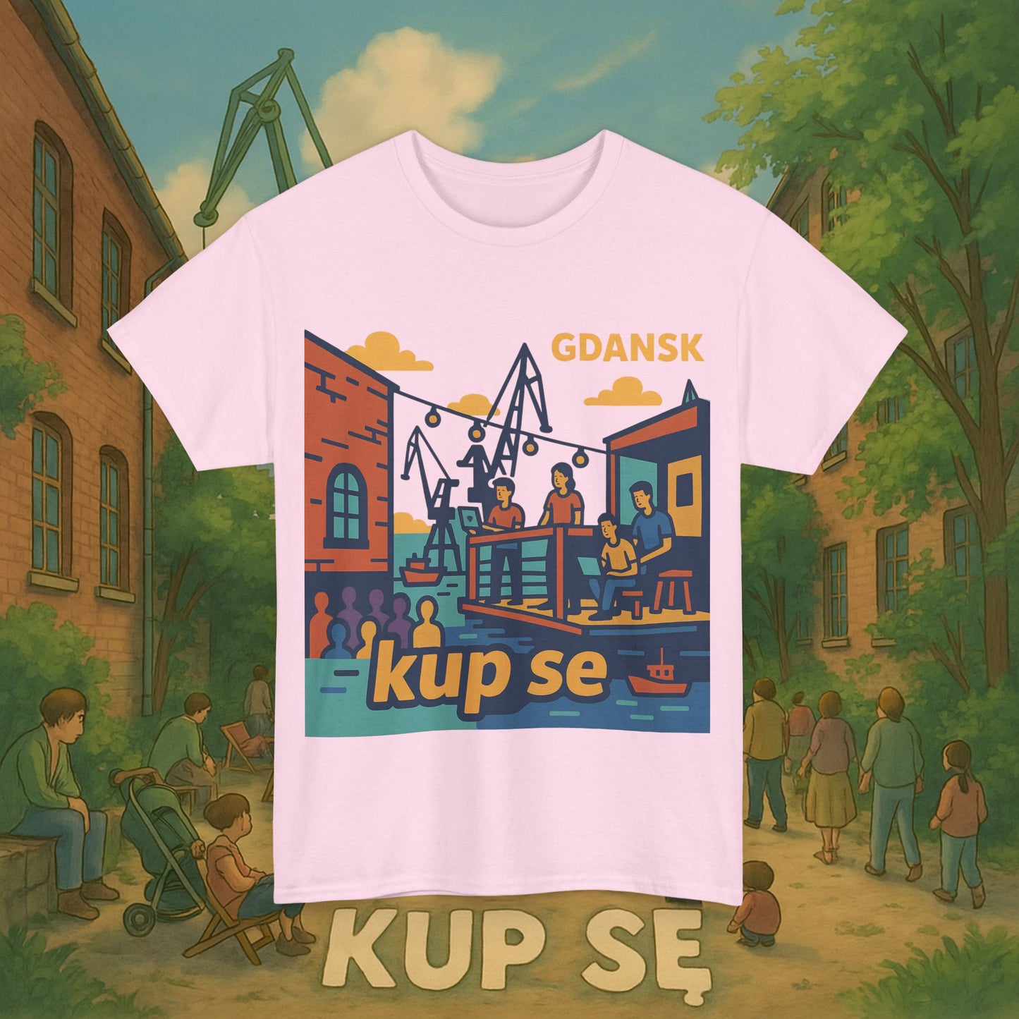 KupSe 100cznia Style t-shirt - Unisex Heavy Cotton Tee