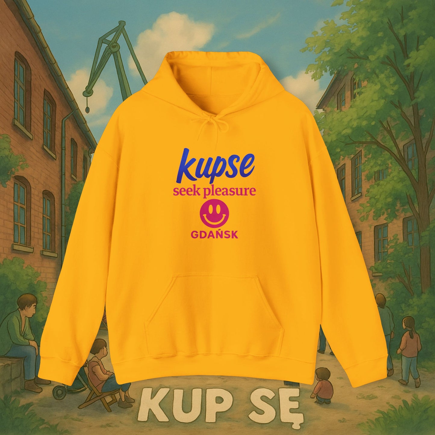 Unisex Heavy Blend Hoodie – Seek Pleasure – Kup Se
