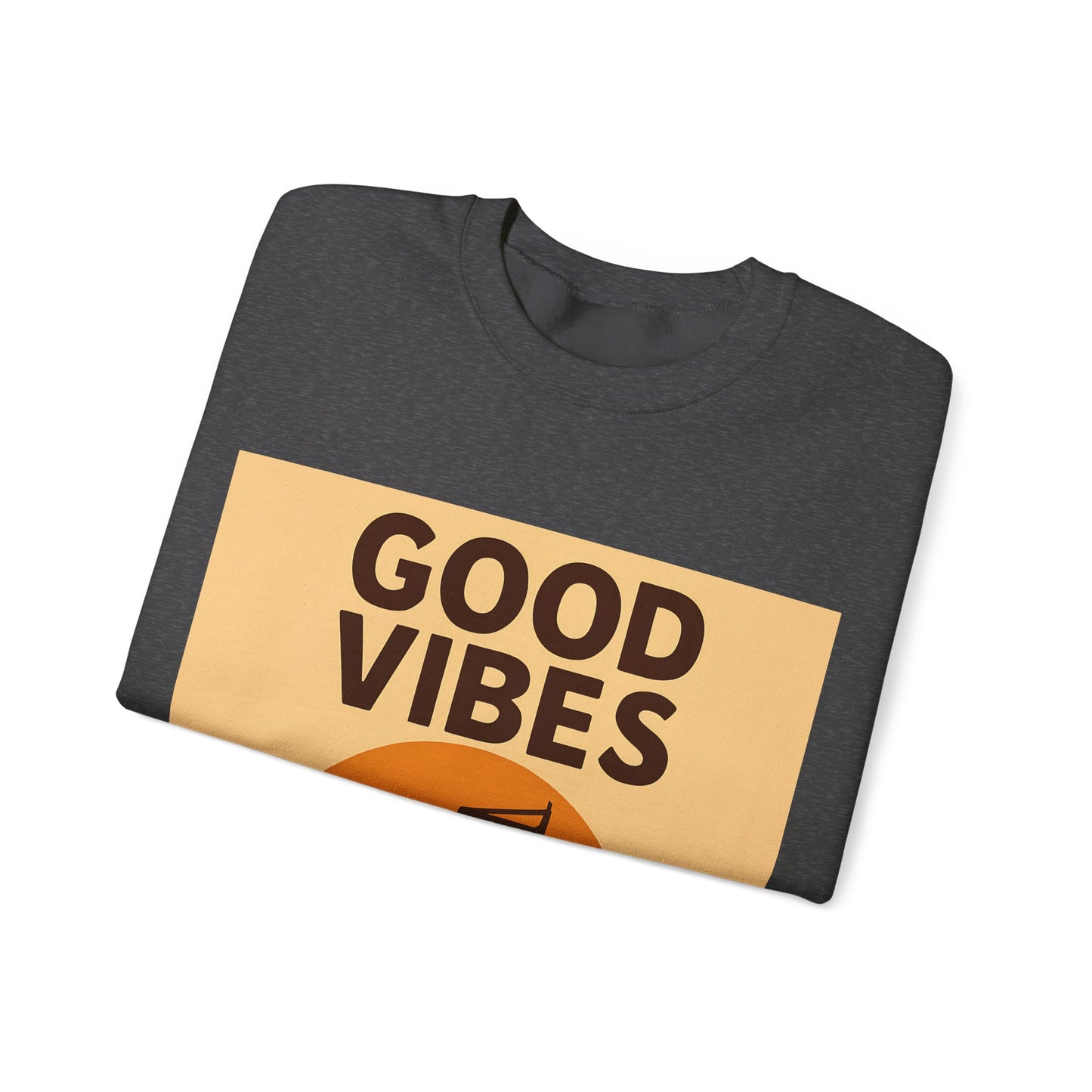 Bluza unisex z grafiką Kup Se Good Vibes Desert – klasyczny crewneck i miejski styl