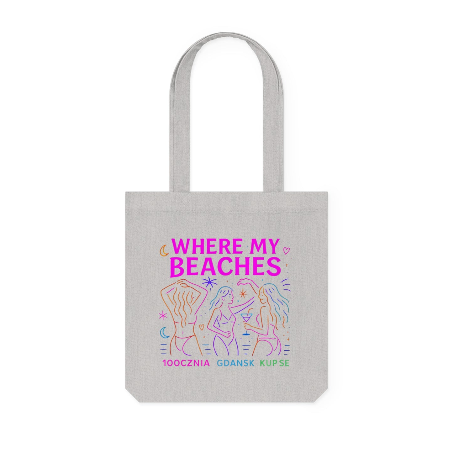 Tkana Torba na Ramię Kup Se Where My Beaches – Styl i Ekologia w Jednym