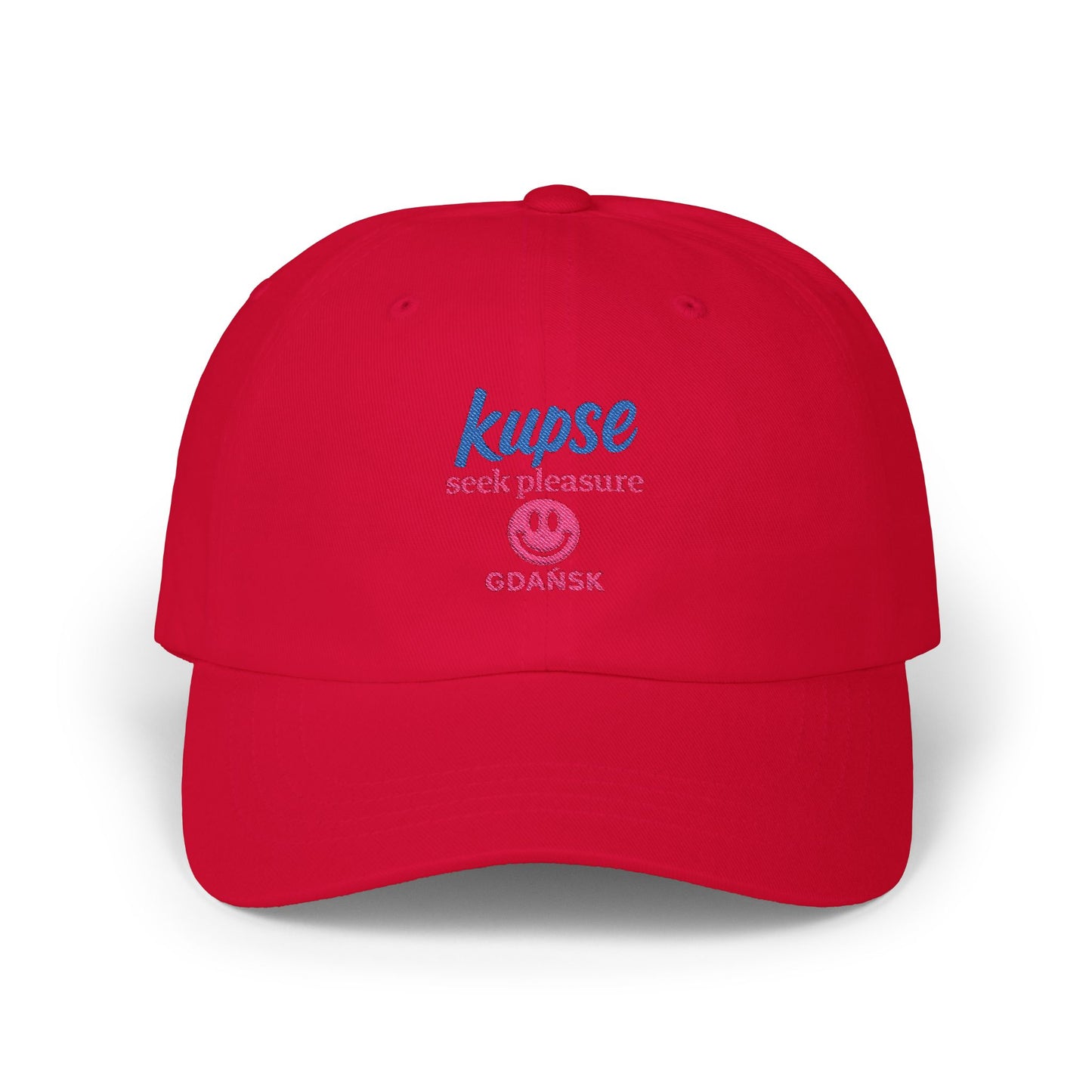 Czapka z daszkiem z grafiką Kup Se Seek Pleasure – modny Dad Cap z charakterem
