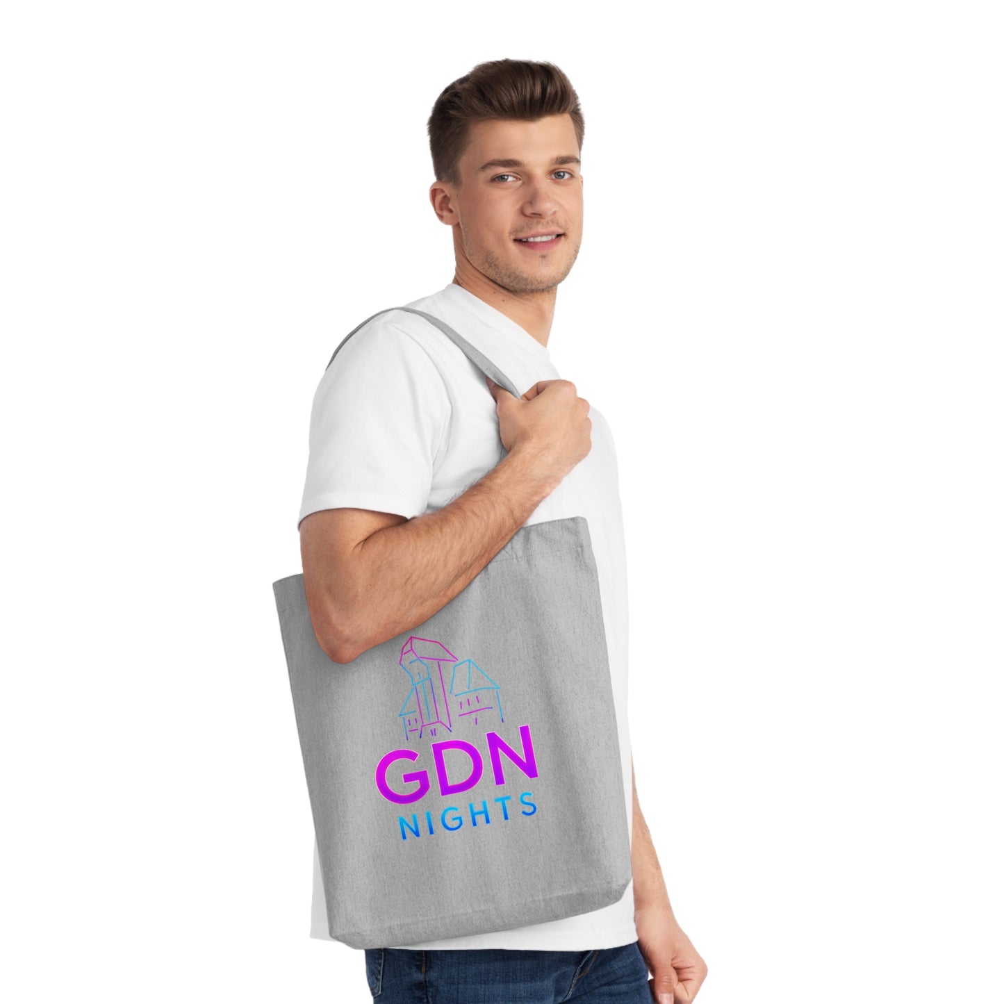 Tkana Torba na Ramię Kup Se GDN Nights – Styl i Ekologia w Jednym
