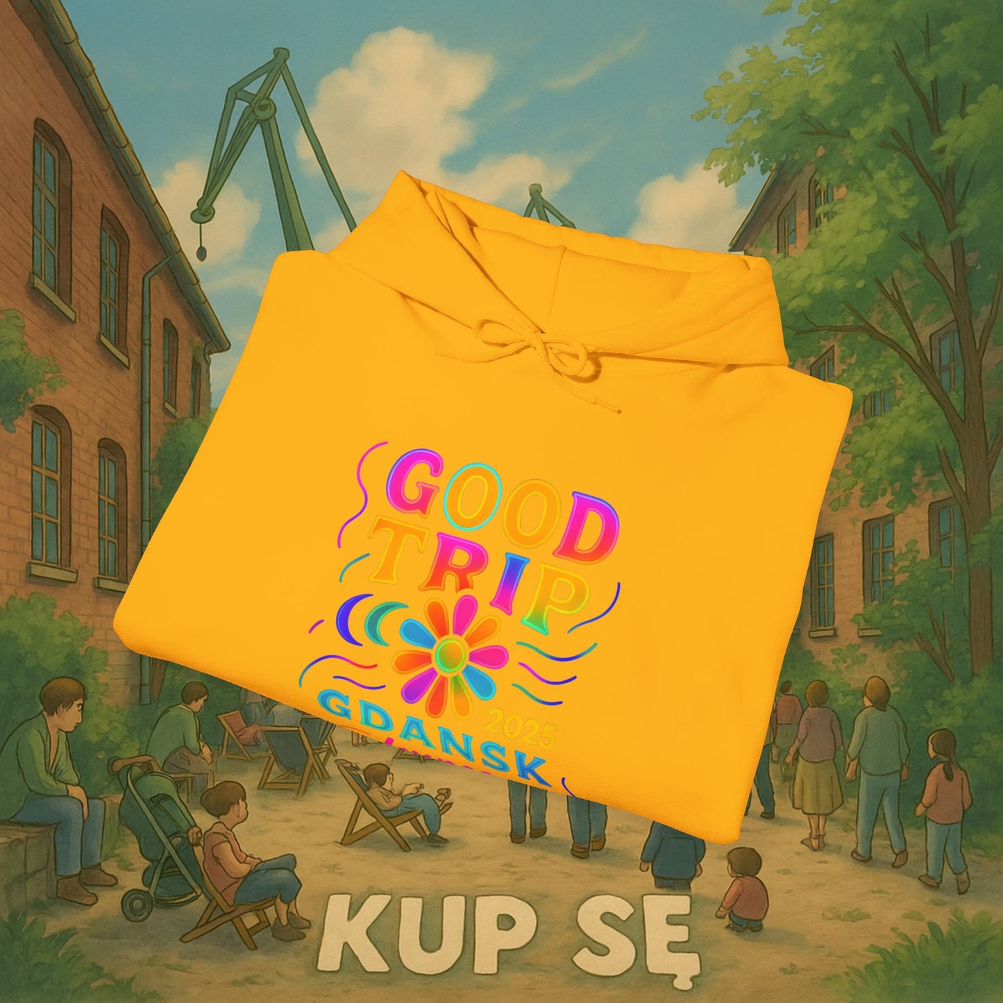 Unisex Heavy Blend Hoodie – Good Trip – Kup Se