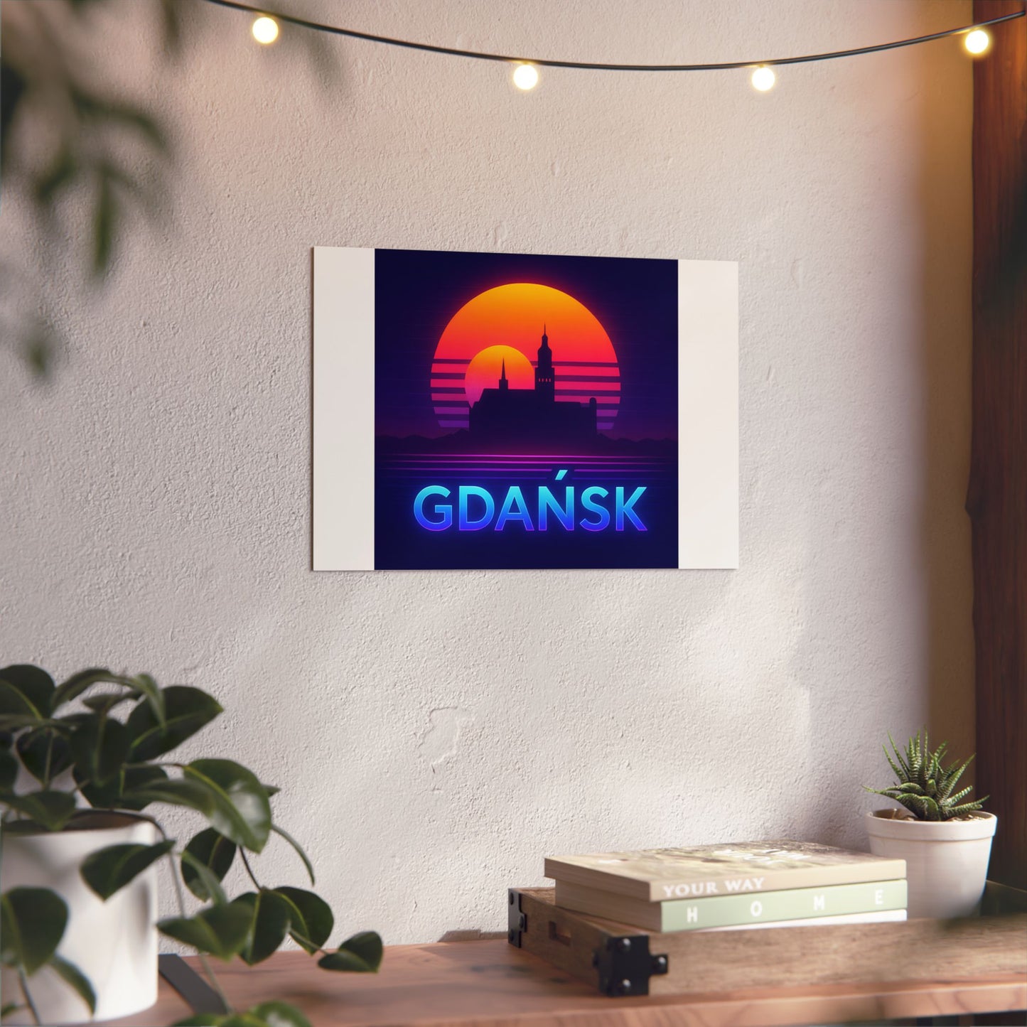 Obraz na panelu aluminiowym Panorama Gdańsk – trwały wydruk w stylu Kup Se