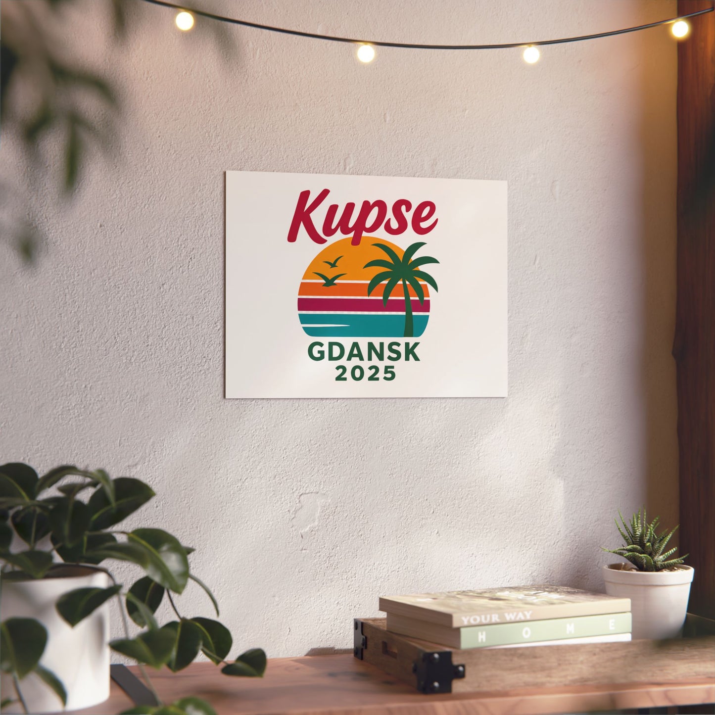 Obraz na panelu aluminiowym 90s – trwały wydruk w stylu Kup Se