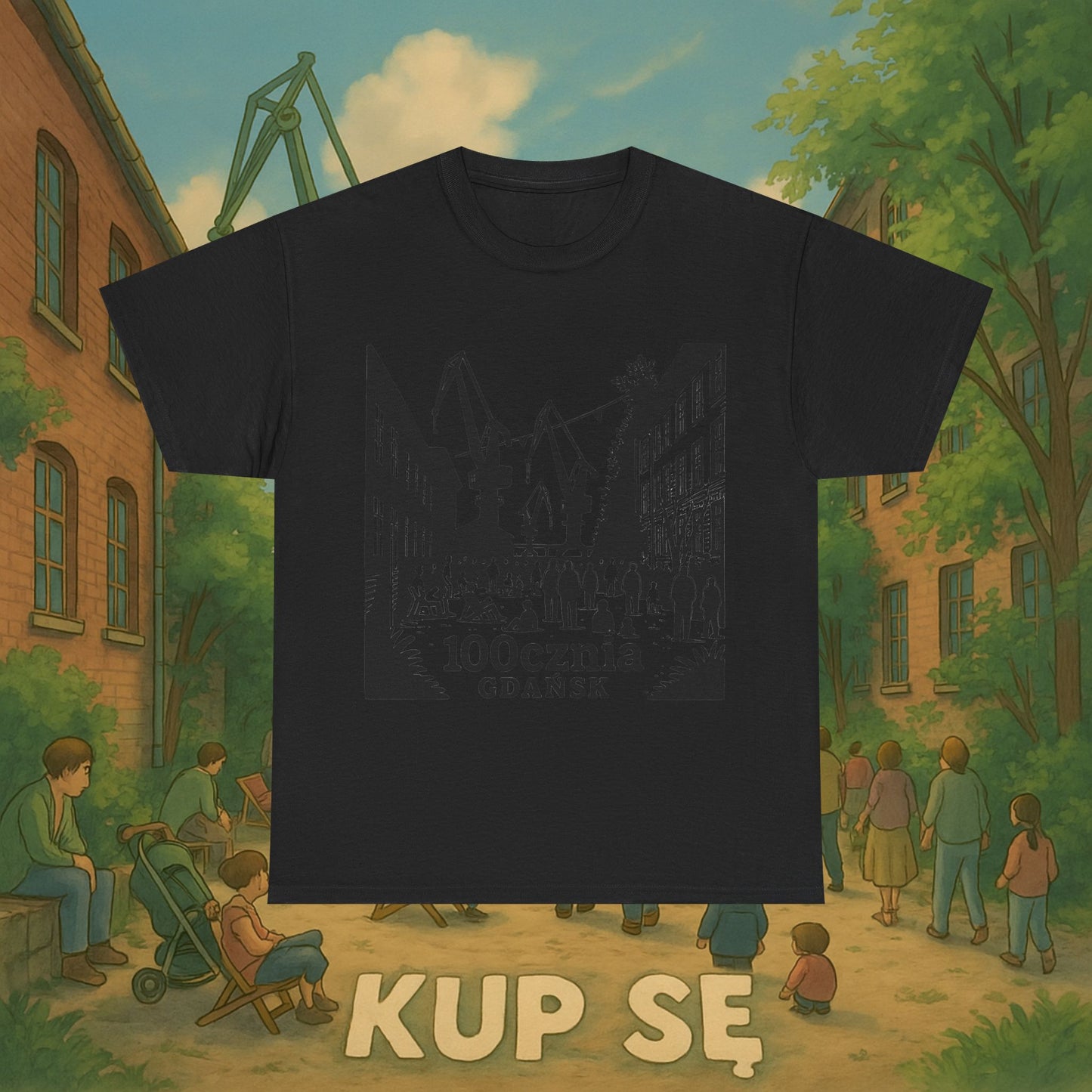 KupSe 100cznia t-shirt - Unisex Heavy Cotton Tee