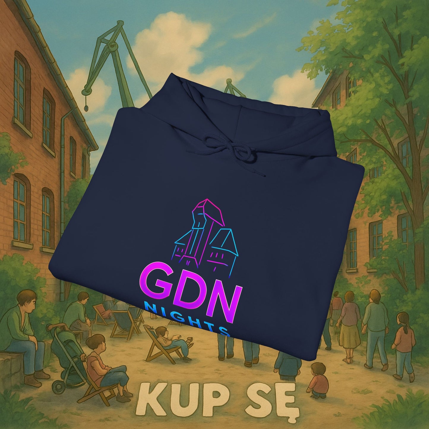 Unisex Heavy Blend Hoodie – GDN Nigths – Kup Se