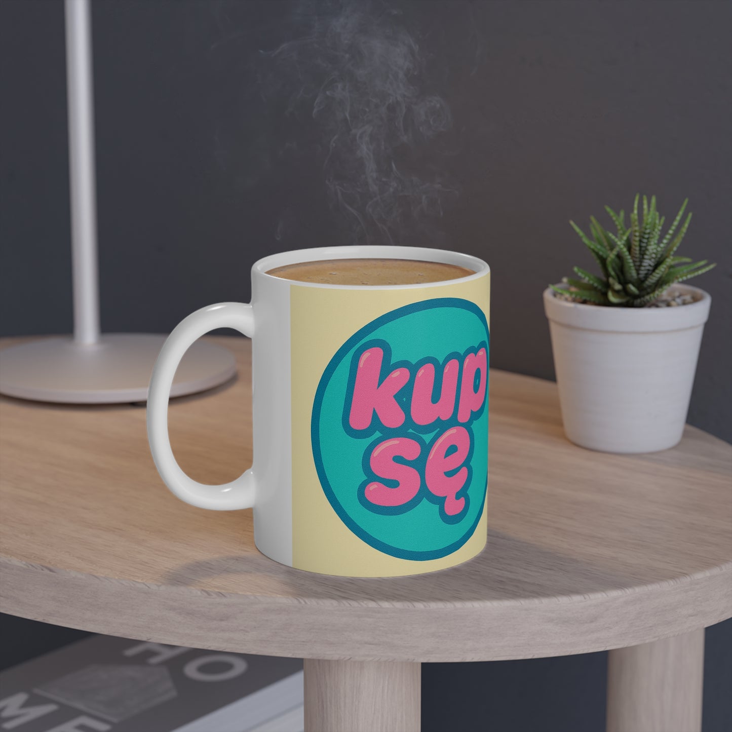 Kubek z Logo Kup Se – Kolorowy Akcent Każdego Dnia