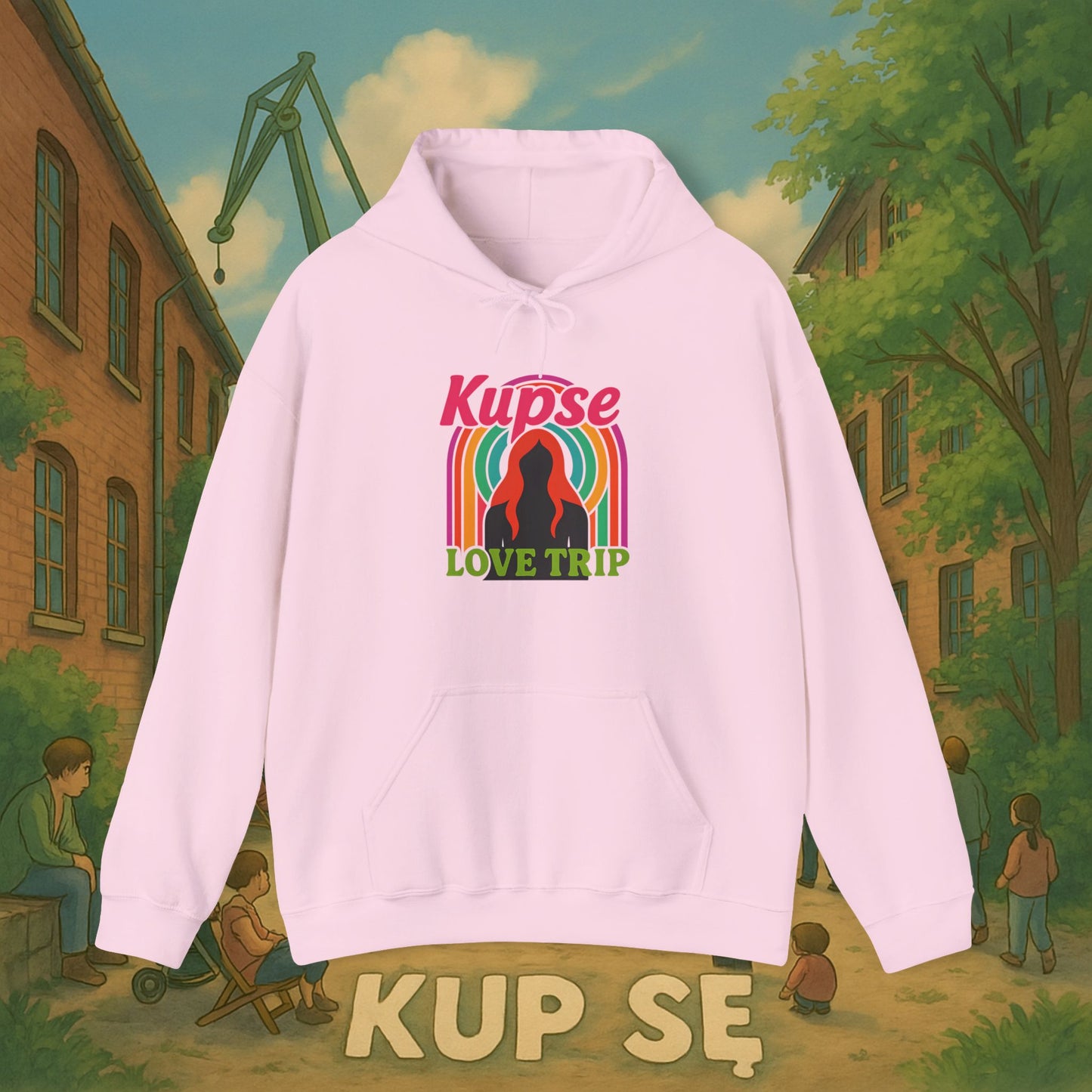 Unisex Heavy Blend Hoodie – Love Trip – Kup Se
