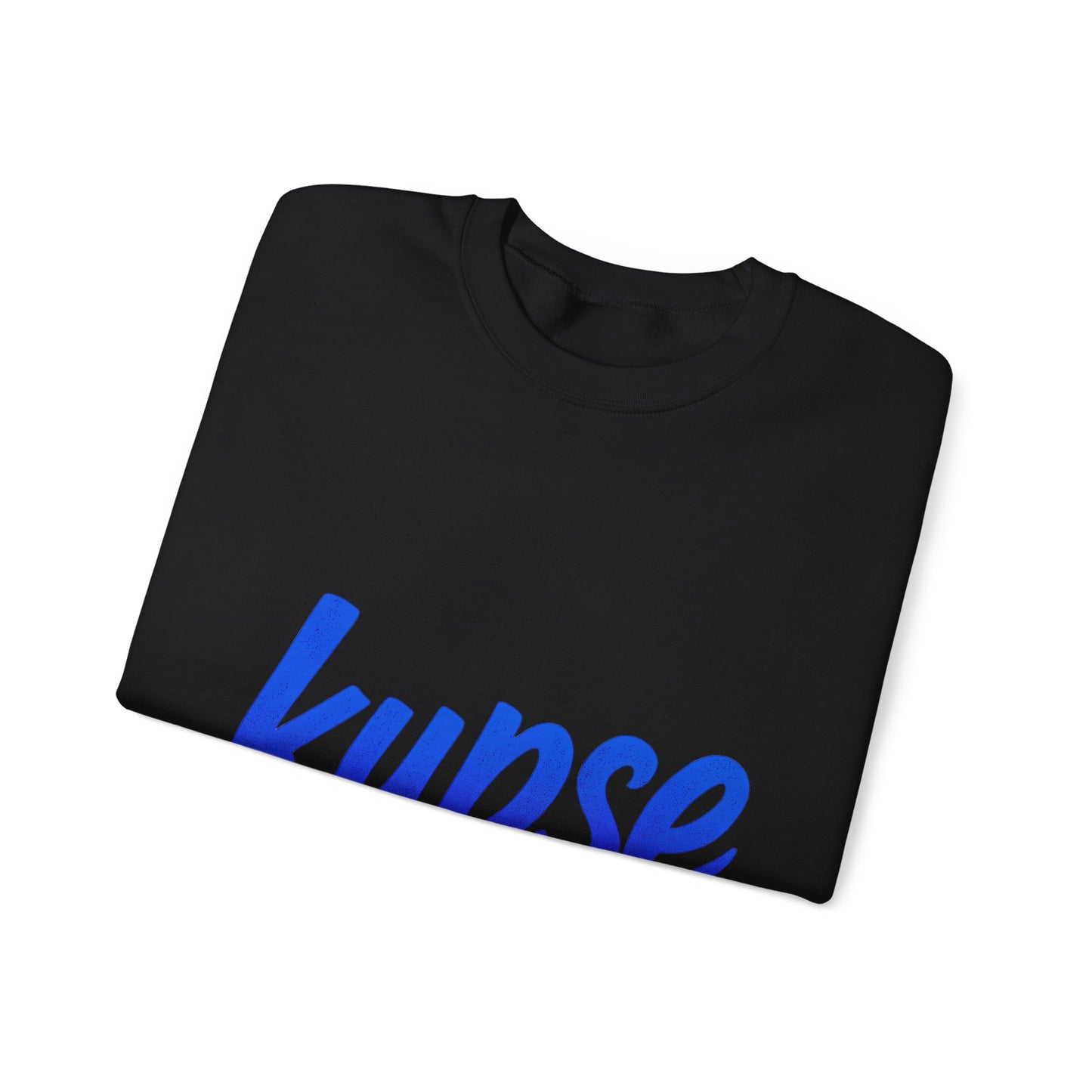 Bluza unisex z grafiką Kup Se Logo Blue – klasyczny crewneck i miejski styl