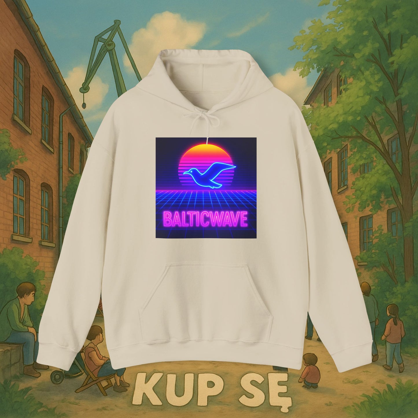 Unisex Heavy Blend Hoodie – BatlicWave – Kup Se