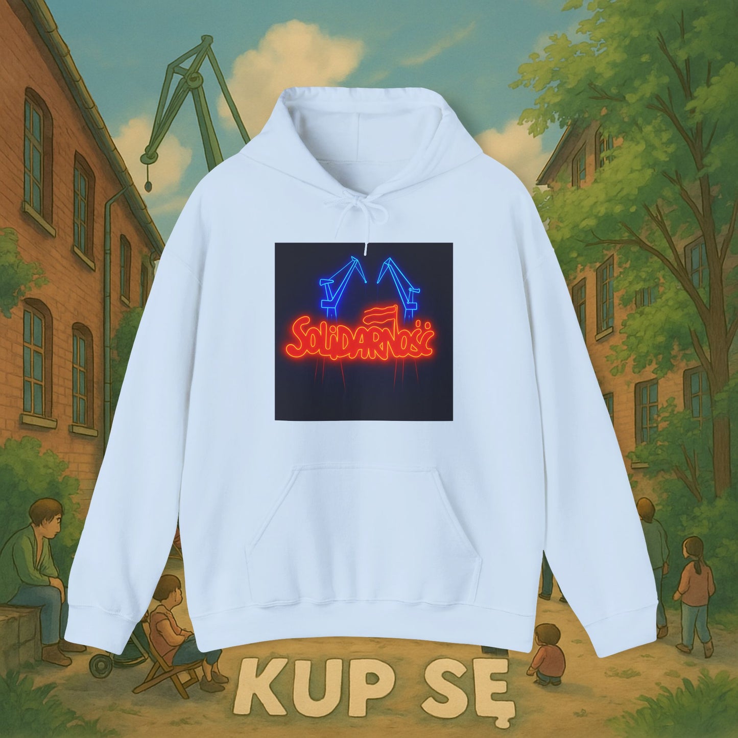 Unisex Heavy Blend Hoodie – Solidarnosc – Kup Se