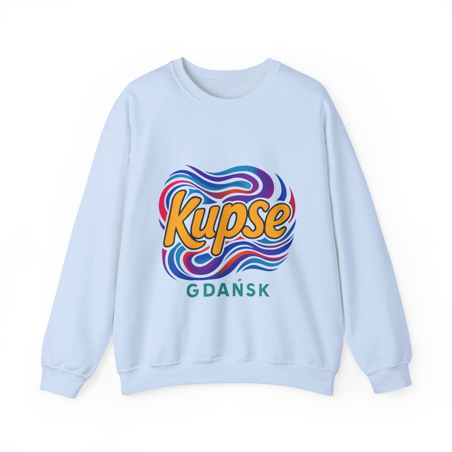 Bluza unisex z grafiką Kup Se Acid2 – klasyczny crewneck i miejski styl