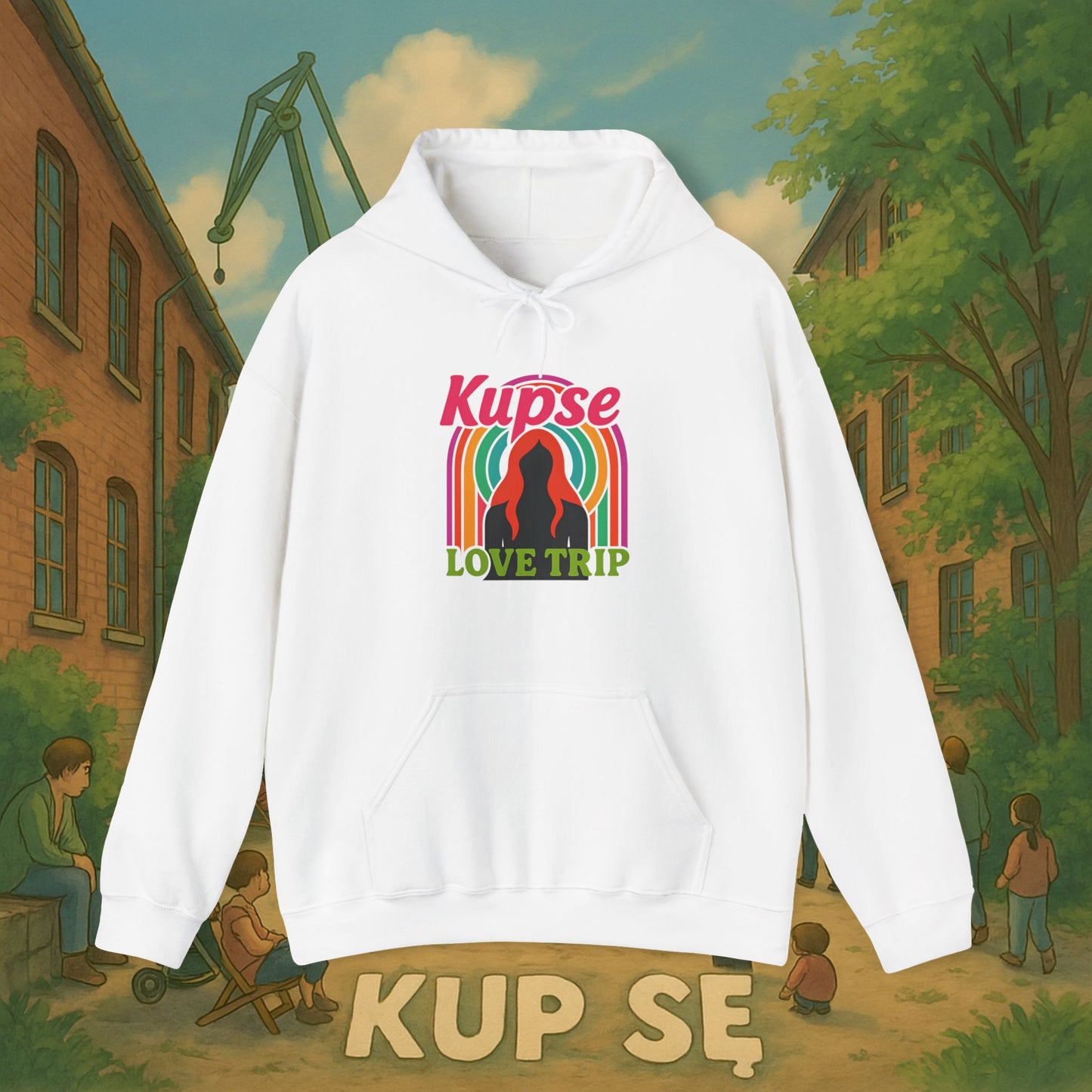 Unisex Heavy Blend Hoodie – Love Trip – Kup Se