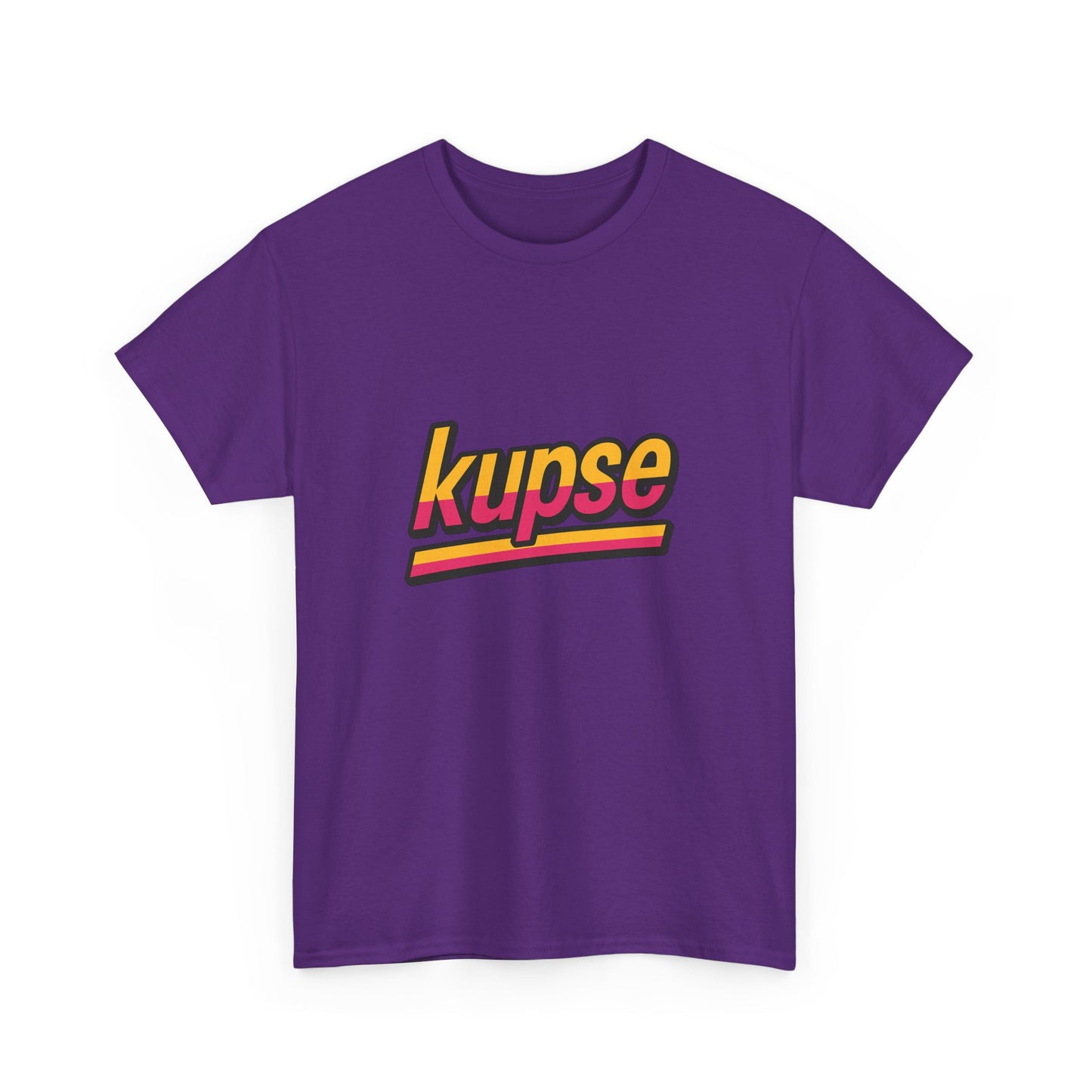 KupSe Logo Retro Sport Style t-shirt - Unisex Heavy Cotton Tee