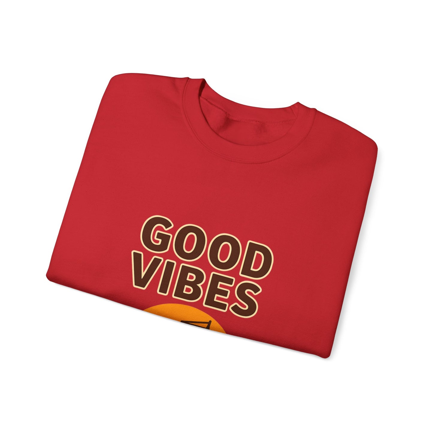 Bluza unisex z grafiką Kup Se Good Vibes – klasyczny crewneck i miejski styl