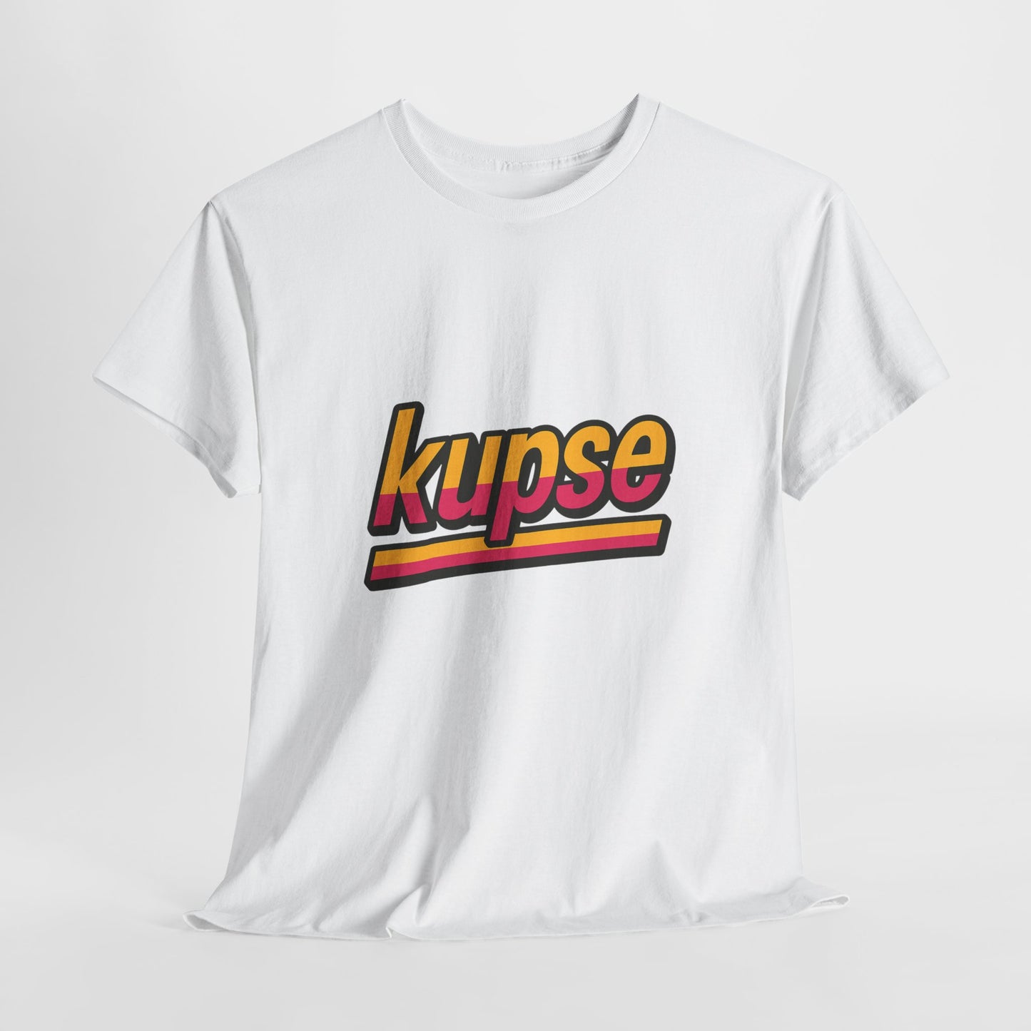 KupSe Logo Retro Sport Style t-shirt - Unisex Heavy Cotton Tee