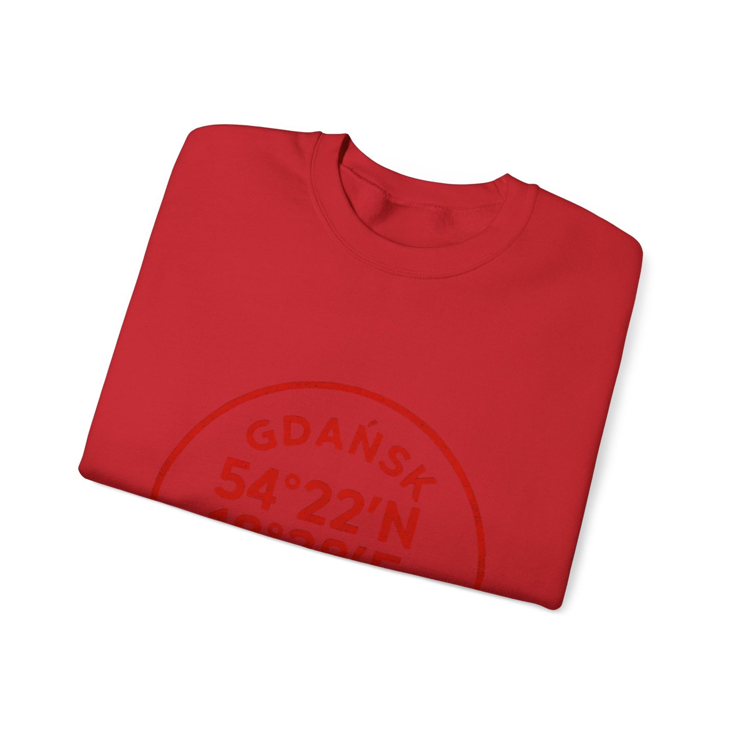 Bluza unisex z grafiką Kup Se Koordynaty – klasyczny crewneck i miejski styl