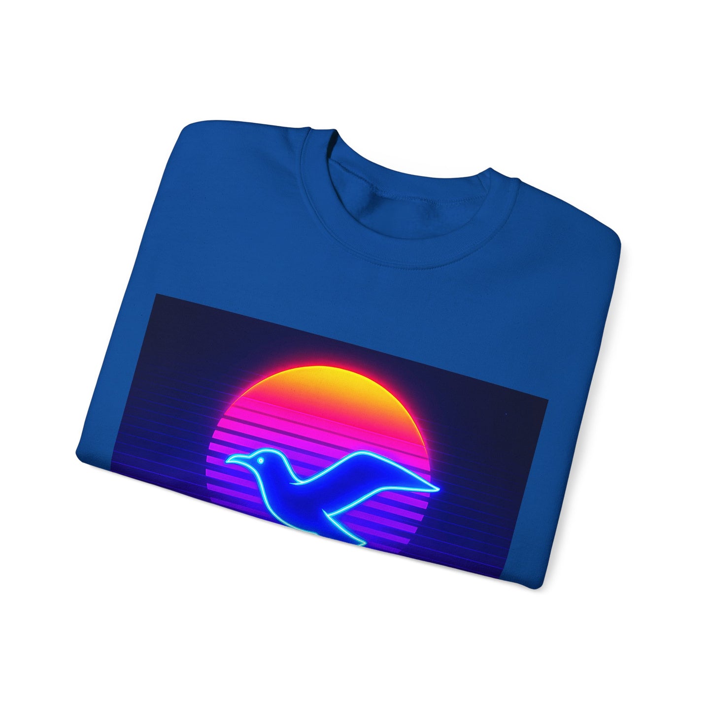Bluza unisex z grafiką Kup Se Baltic Wave – klasyczny crewneck i miejski styl