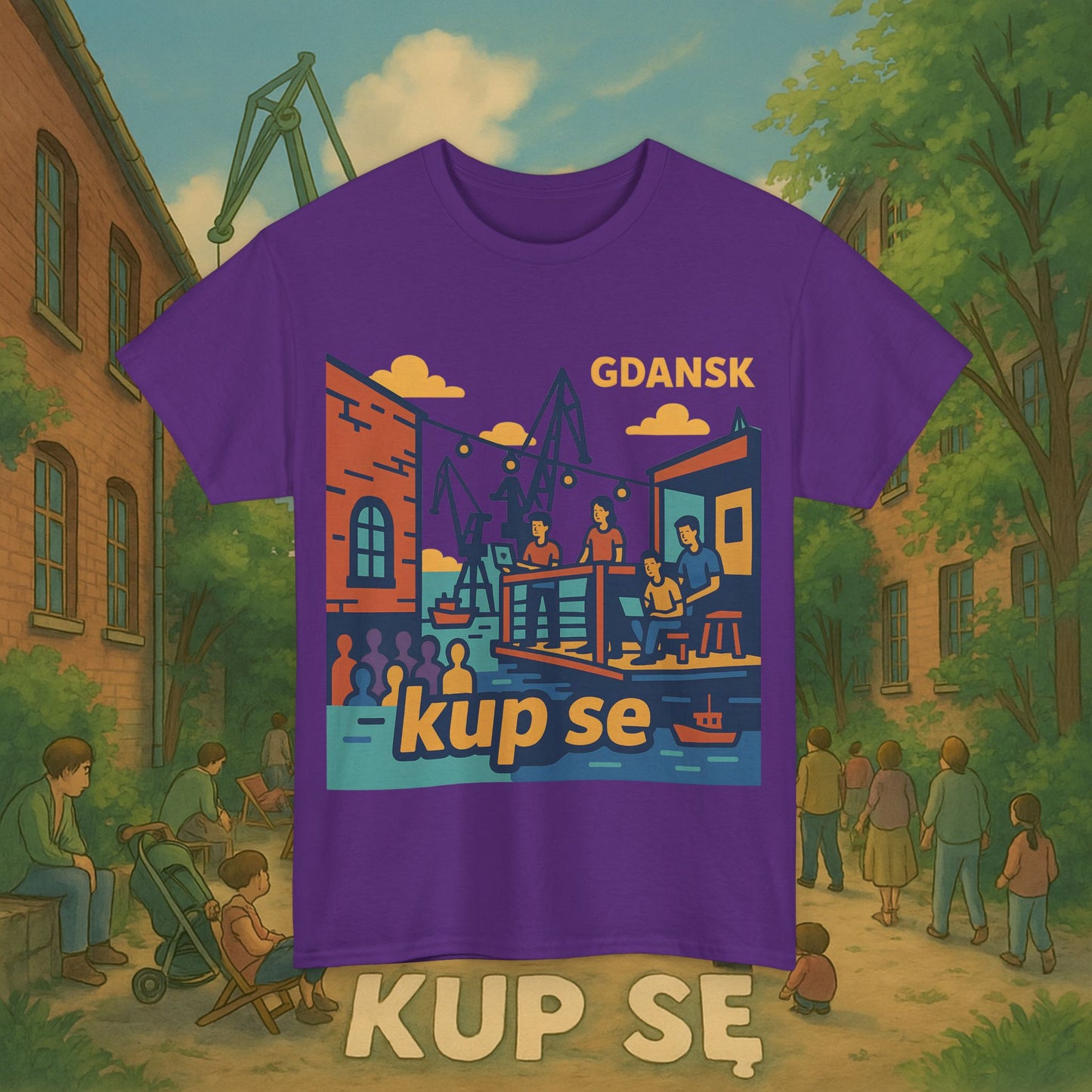 KupSe 100cznia Style t-shirt - Unisex Heavy Cotton Tee