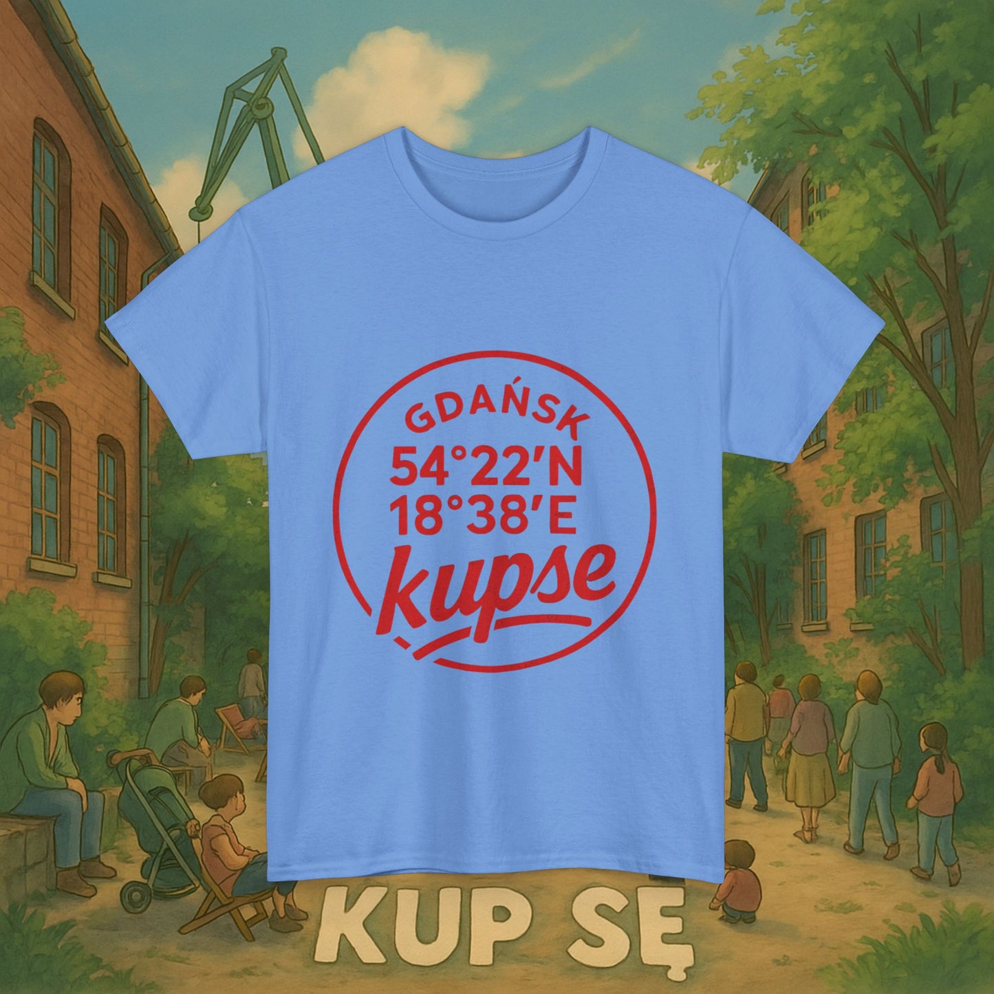KupSe Koordynaty Style t-shirt - Unisex Heavy Cotton Tee