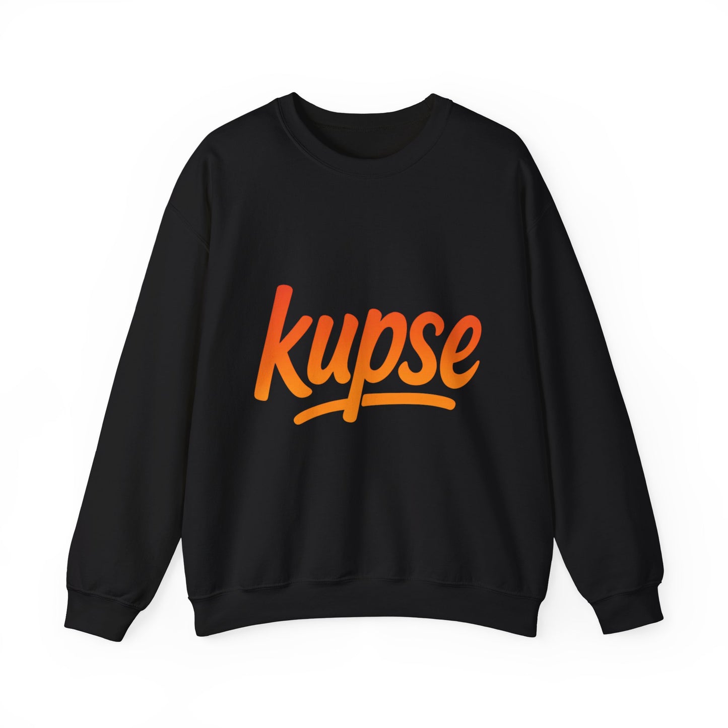 Bluza unisex z grafiką Kup Se Logo Orange – klasyczny crewneck i miejski styl
