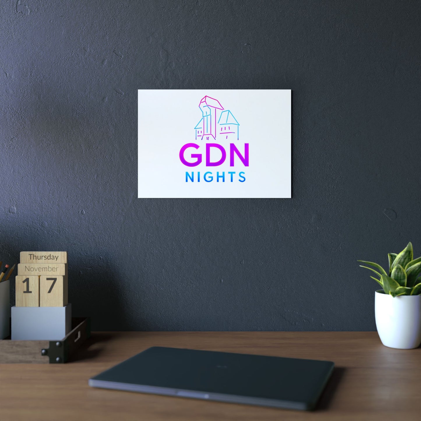 Obraz na panelu aluminiowym GDN Nights – trwały wydruk w stylu Kup Se