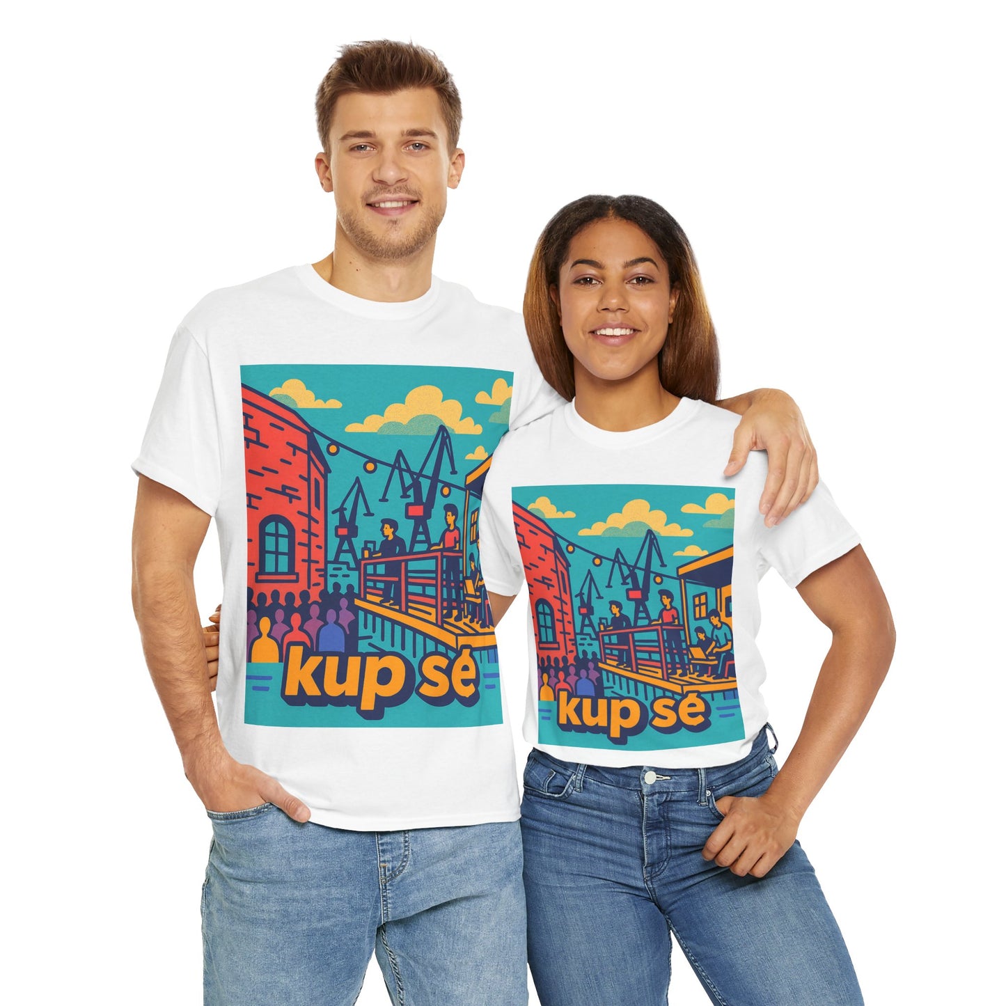 KupSe 100cznia t-shirt - Unisex Heavy Cotton Tee
