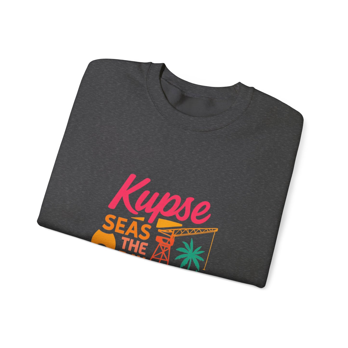 Bluza unisex z grafiką Kup Se Play Harder – klasyczny crewneck i miejski styl