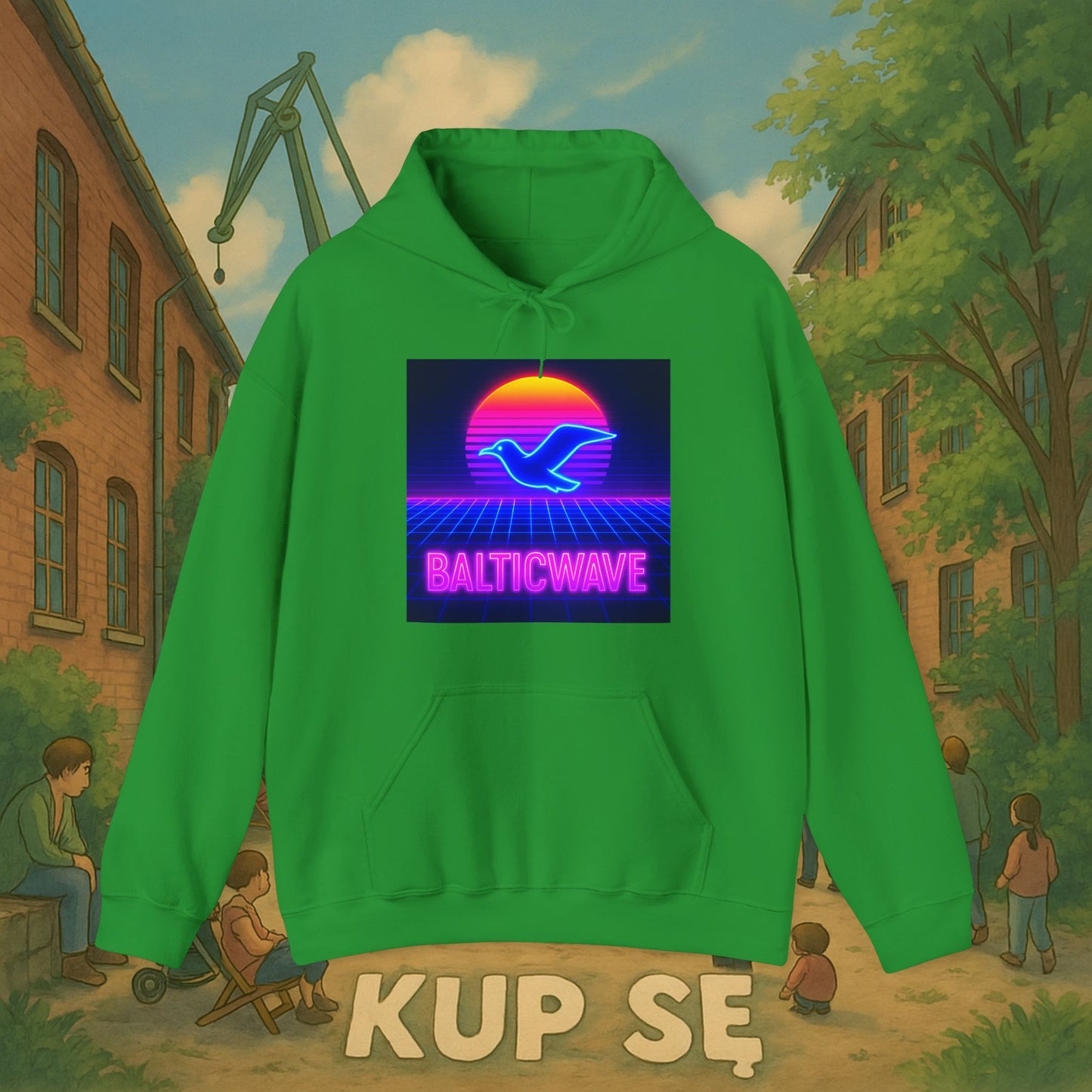 Unisex Heavy Blend Hoodie – BatlicWave – Kup Se