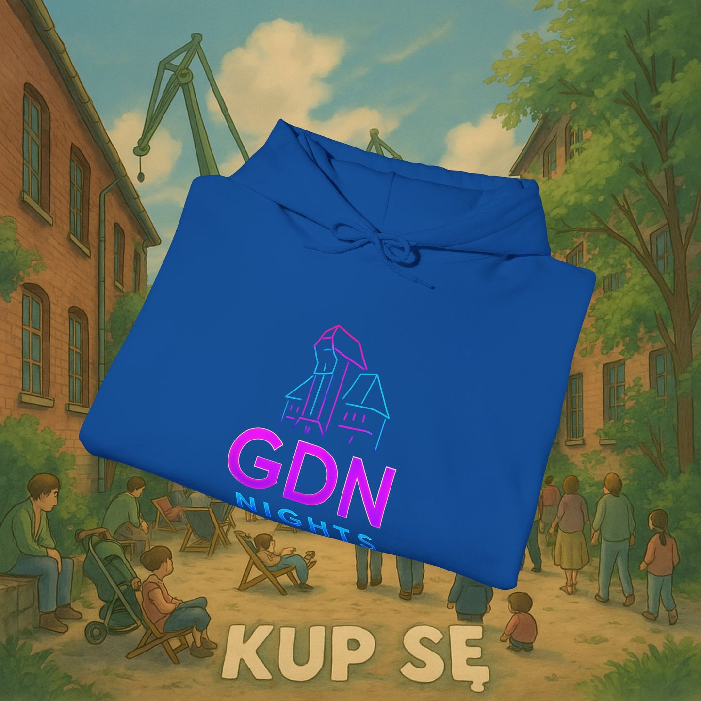 Unisex Heavy Blend Hoodie – GDN Nigths – Kup Se