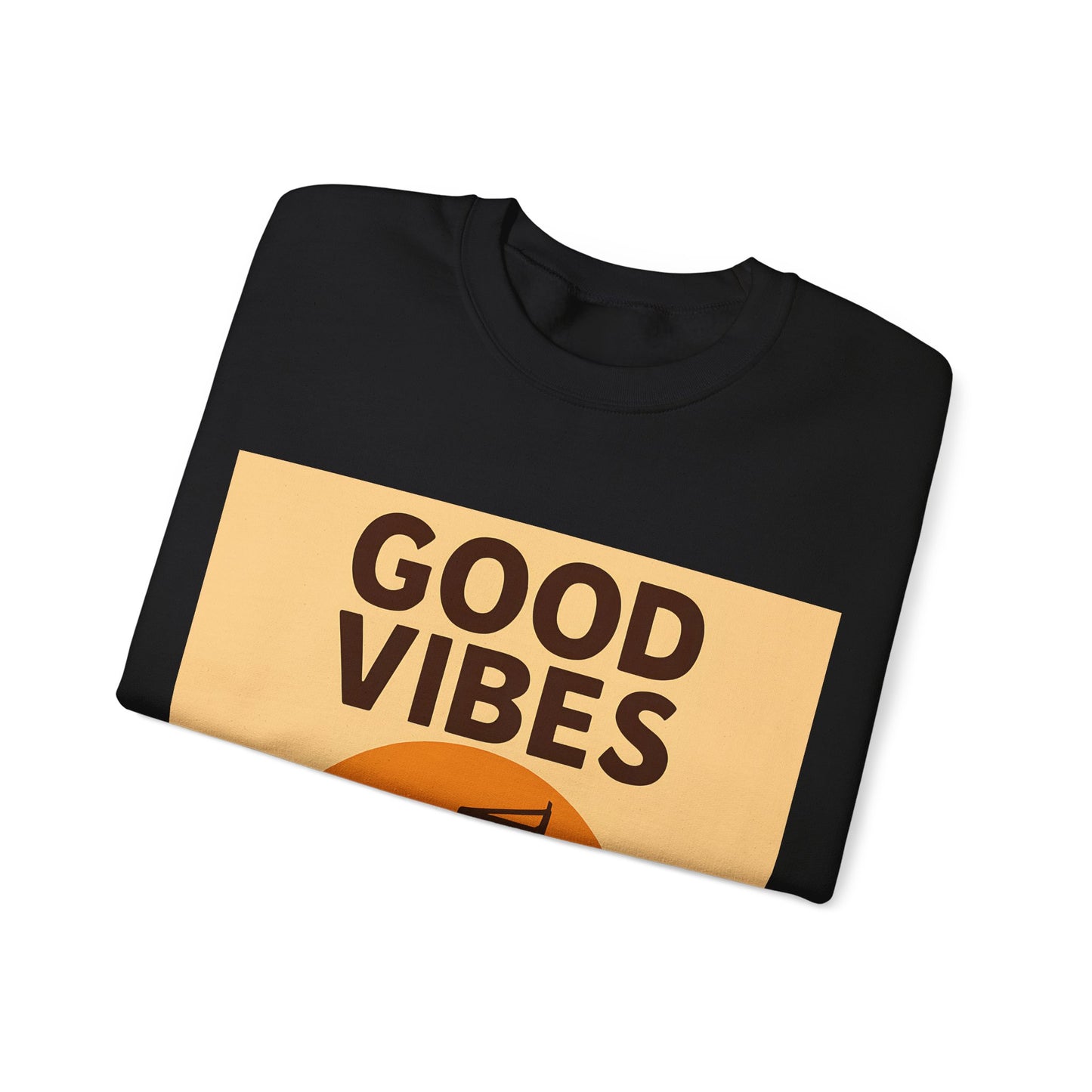Bluza unisex z grafiką Kup Se Good Vibes Desert – klasyczny crewneck i miejski styl