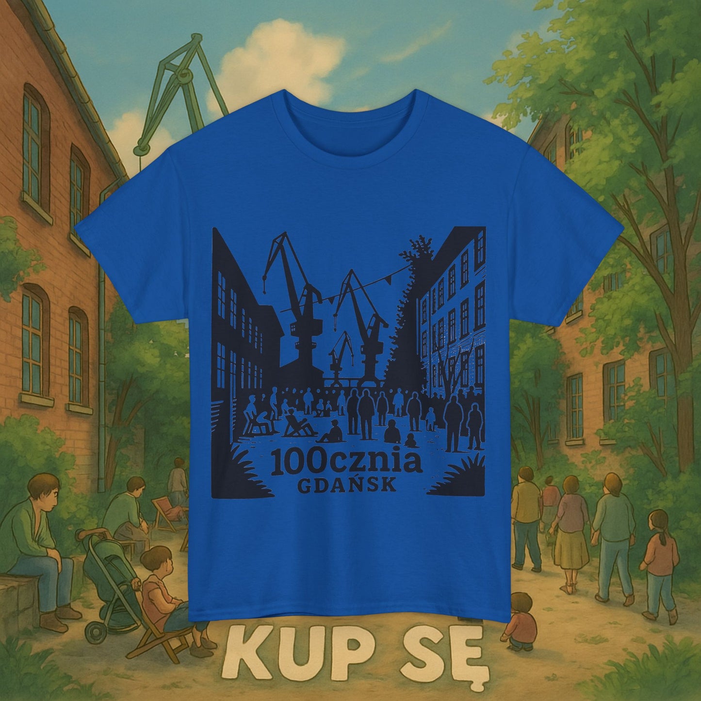 KupSe 100cznia t-shirt - Unisex Heavy Cotton Tee