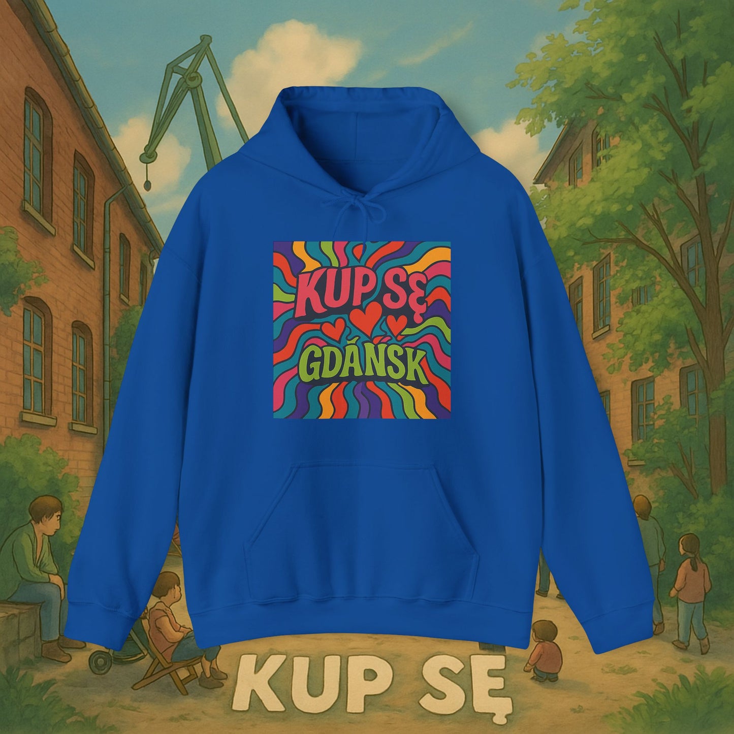 Unisex Heavy Blend Hoodie – Acid – Kup Se