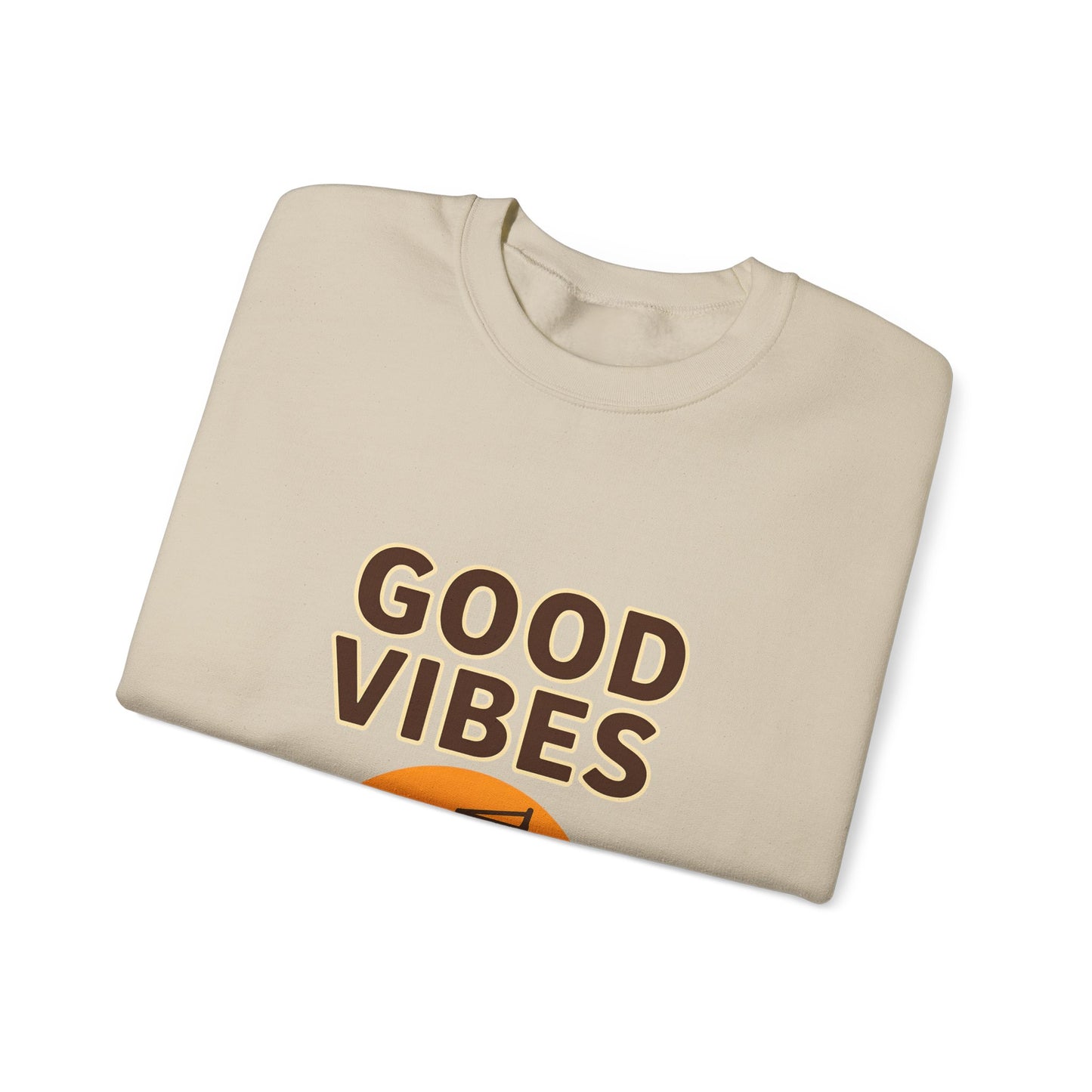 Bluza unisex z grafiką Kup Se Good Vibes – klasyczny crewneck i miejski styl